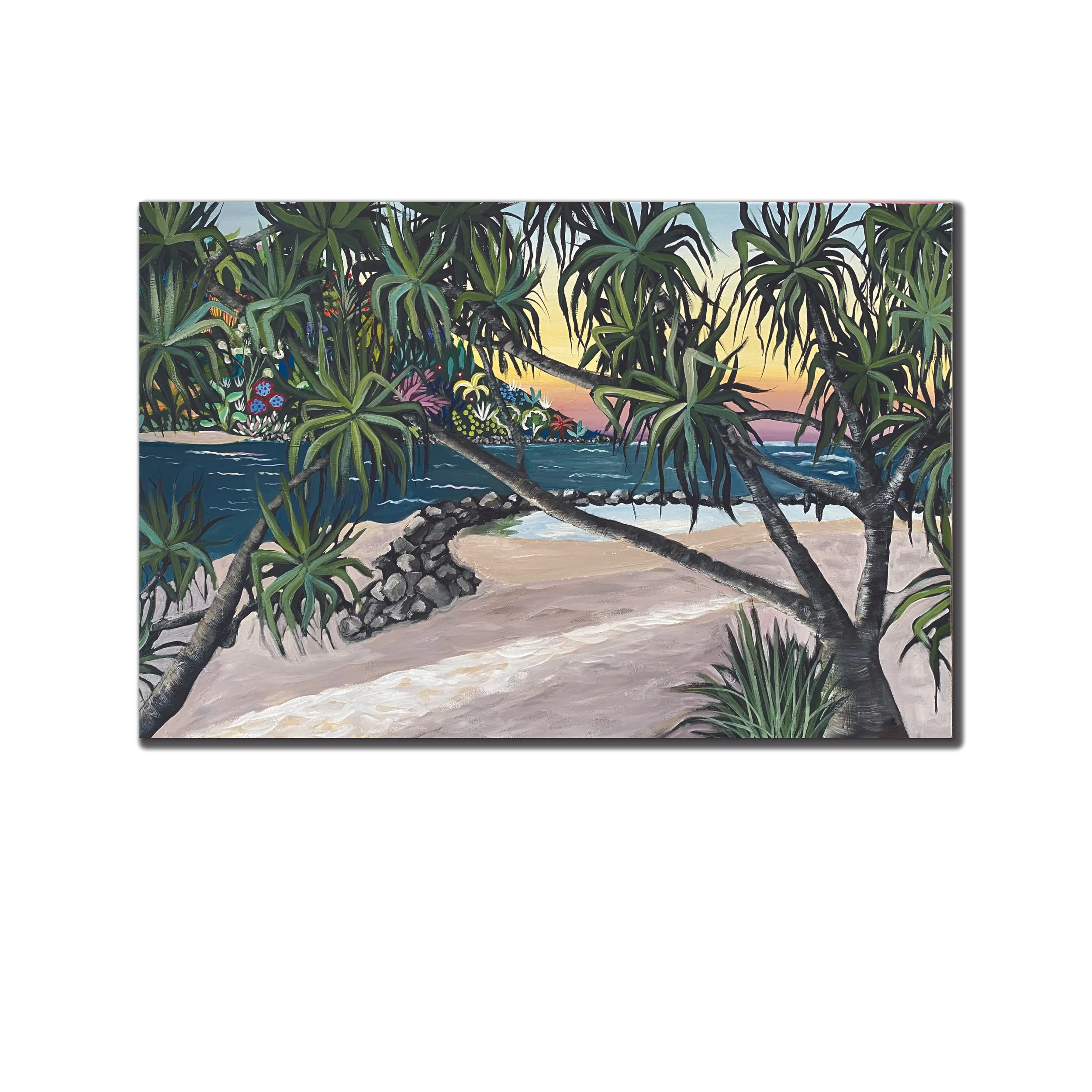 Tallebudgera Sunset - Daniela Fowler - on white.jpg