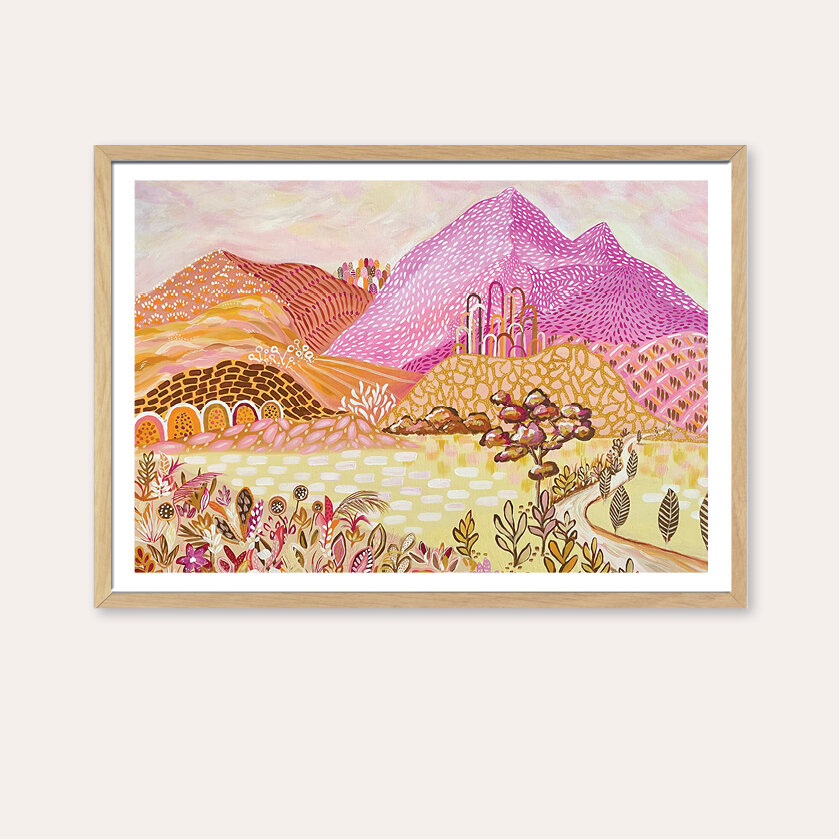 Going Home white border in frame.jpg