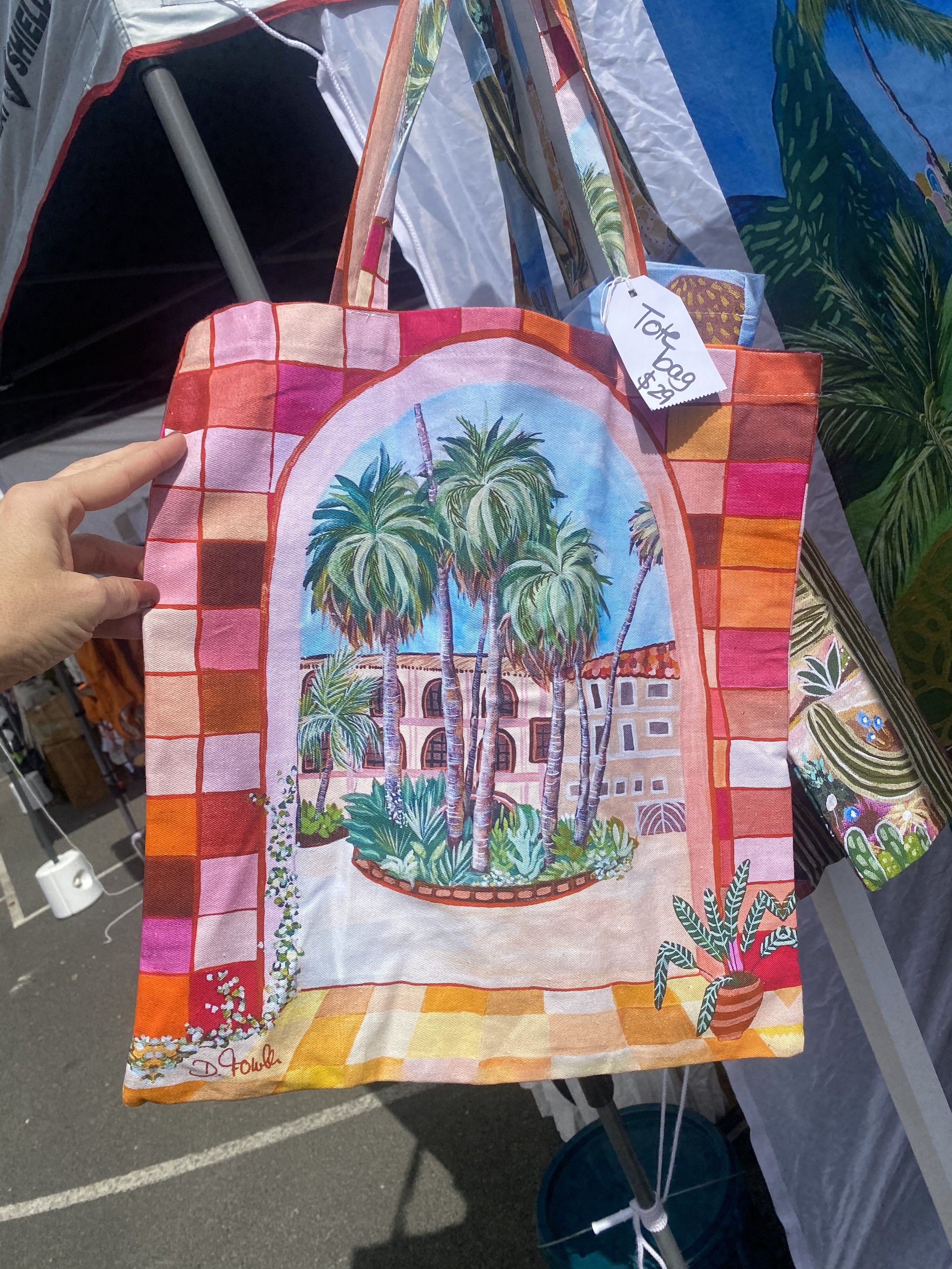 Tote bag - Courtyard