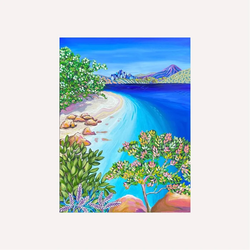 Nudey Beach, Fitzroy Island - Great Barrier Reef - 91cm (W) x 121cm (H) x 4cm (D)