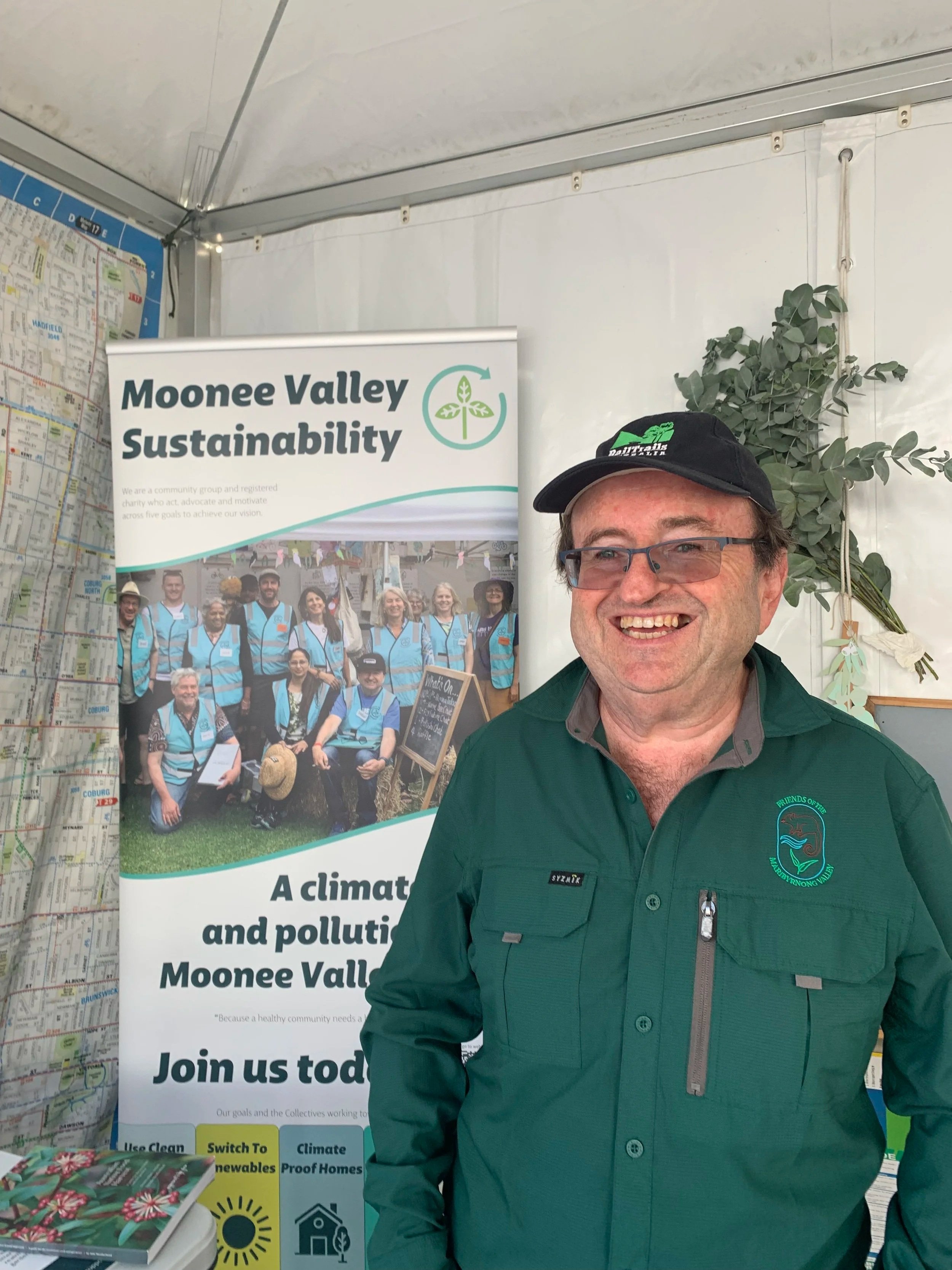 A familiar face, in an unexpected place