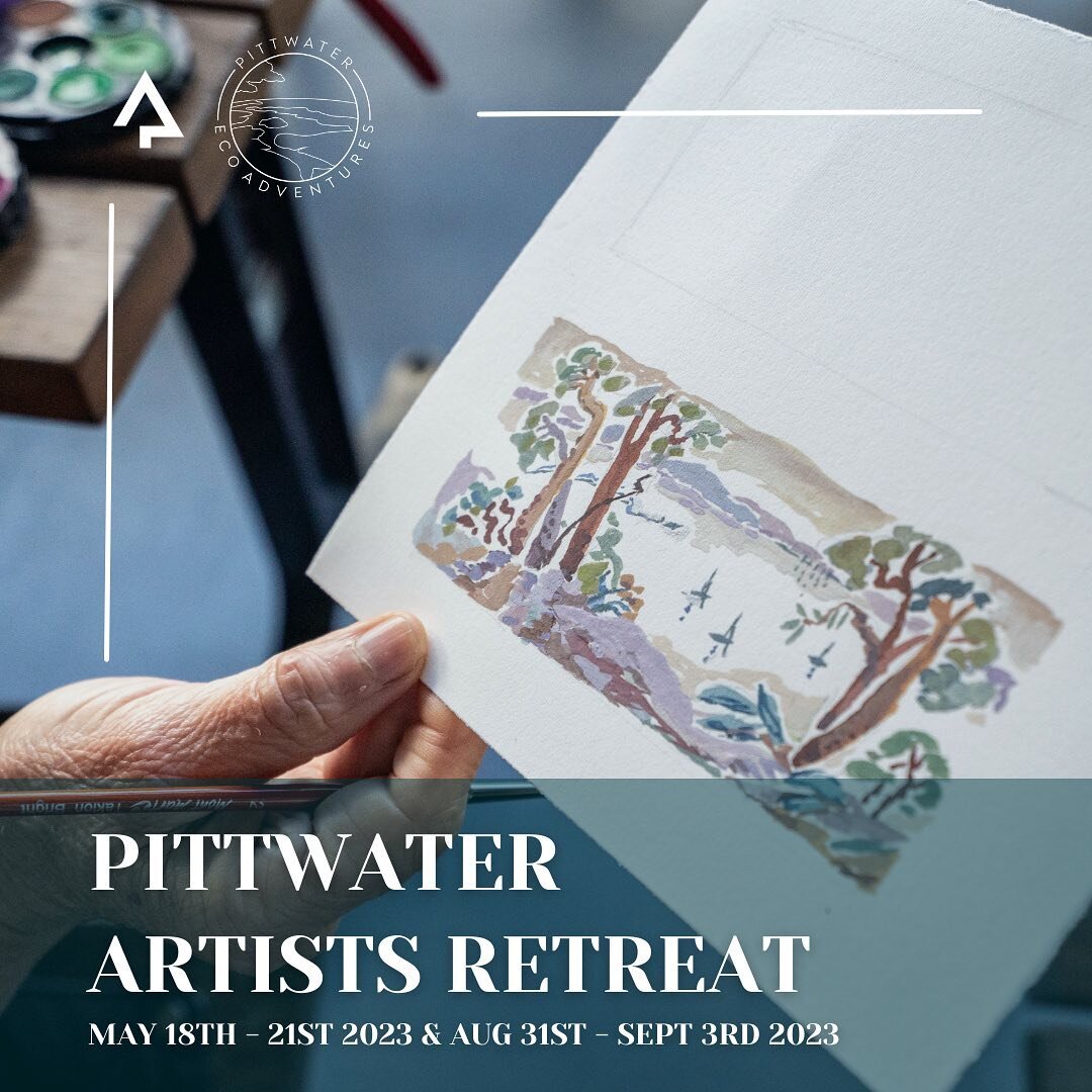 We&rsquo;re super excited to announce that we&rsquo;ll be hosting TWO Artists Retreats at @yha_pittwatereco in 2023! 🤩🎨✍️👨&zwj;🎨

Both our May and September Retreats are LIVE on our website now, so head on over for the full details and to registe