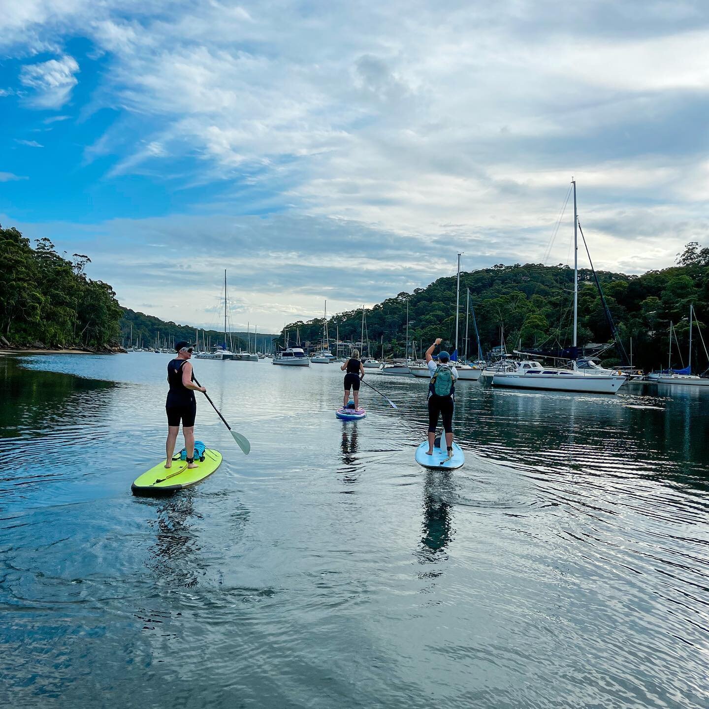 What a day!!!! 🤩🤩🤩 another amazing paddle with the @shesups_ crew! 🧡🧡🧡

Pittwater really put on a show! Sooo glassy 👌🏼👌🏼👌🏼