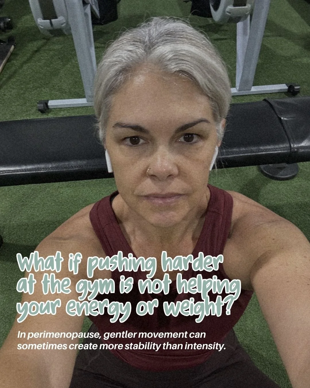 I often meet women who feel they need to push harder with exercise when energy or weight starts to feel less predictable.

They increase intensity, add more sessions, or feel guilty choosing something gentler like walking. Yet when the nervous system