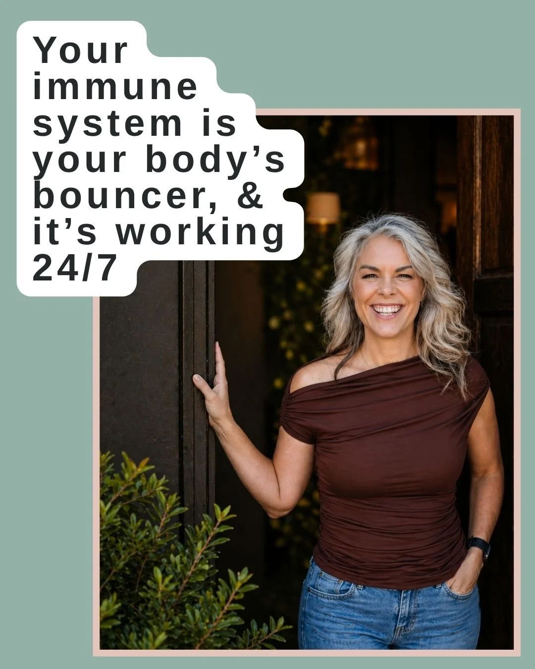 Why your immune system is your body's bouncer

Welcome to a month of immunity content. Let's start with the basics.

WHAT YOUR IMMUNE SYSTEM ACTUALLY DOES
Your immune system is a 24/7 security operation made up of two main teams. The innate immune sy