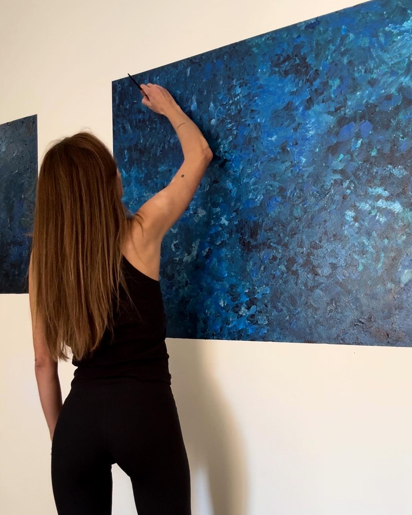 Permanent, in a world where things can seem fleeting &amp; fickle 👩🏽&zwj;🎨 #mural #artist #artwork