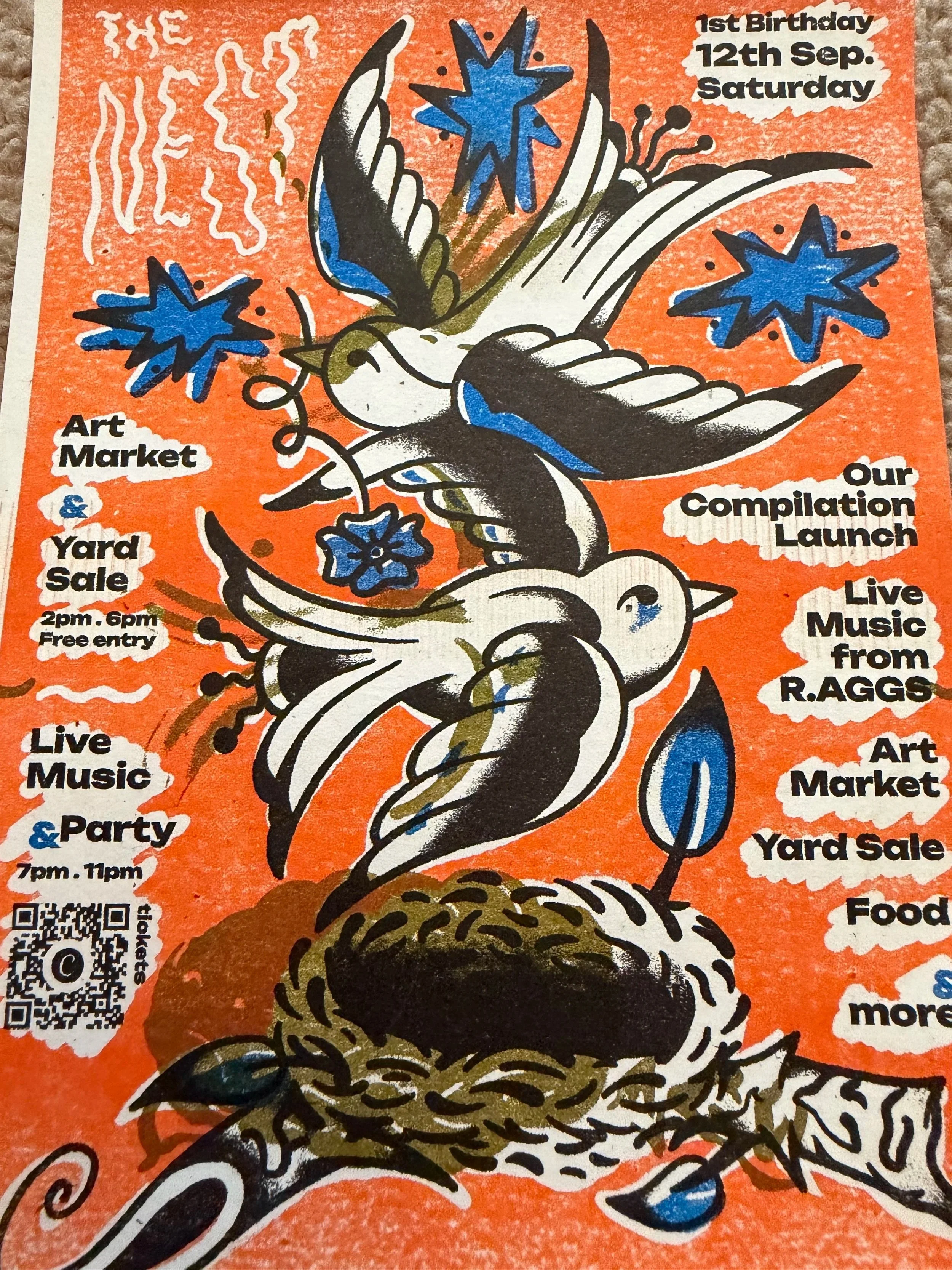 The Nest ART FAIR &amp; YARD SALE - Celebrating 1  year open!