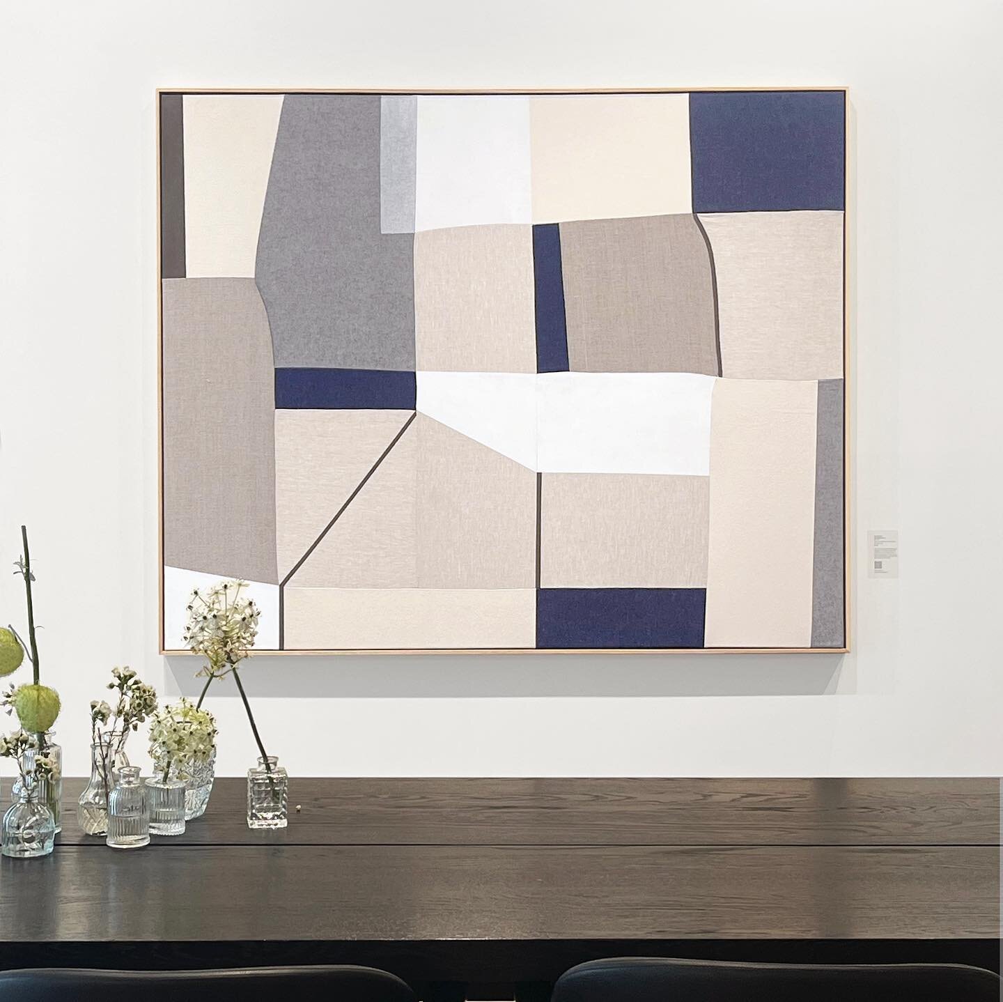 Harvested Visions, 48&rdquo;x60&rdquo; Linen, denim, canvas and acrylic. Framed in Ash. 

On view @sundaysfurniture 
113 Ossington Ave. Toronto

#torontoartist #canadianfurniture #canadianartist #wallart #supporttorontoartists