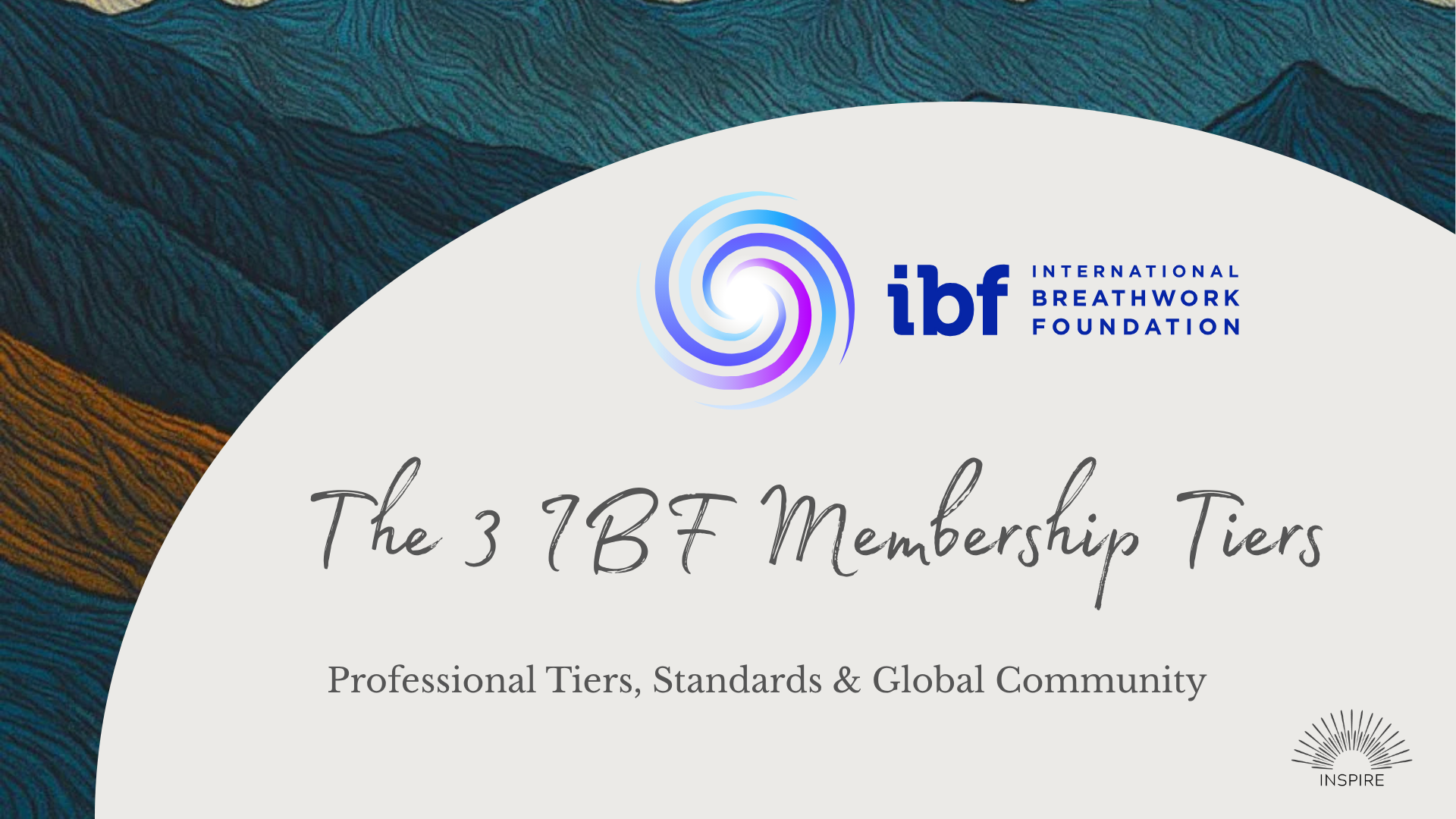 International Breathwork Foundation (IBF) membership tiers_Inspire Breathwork