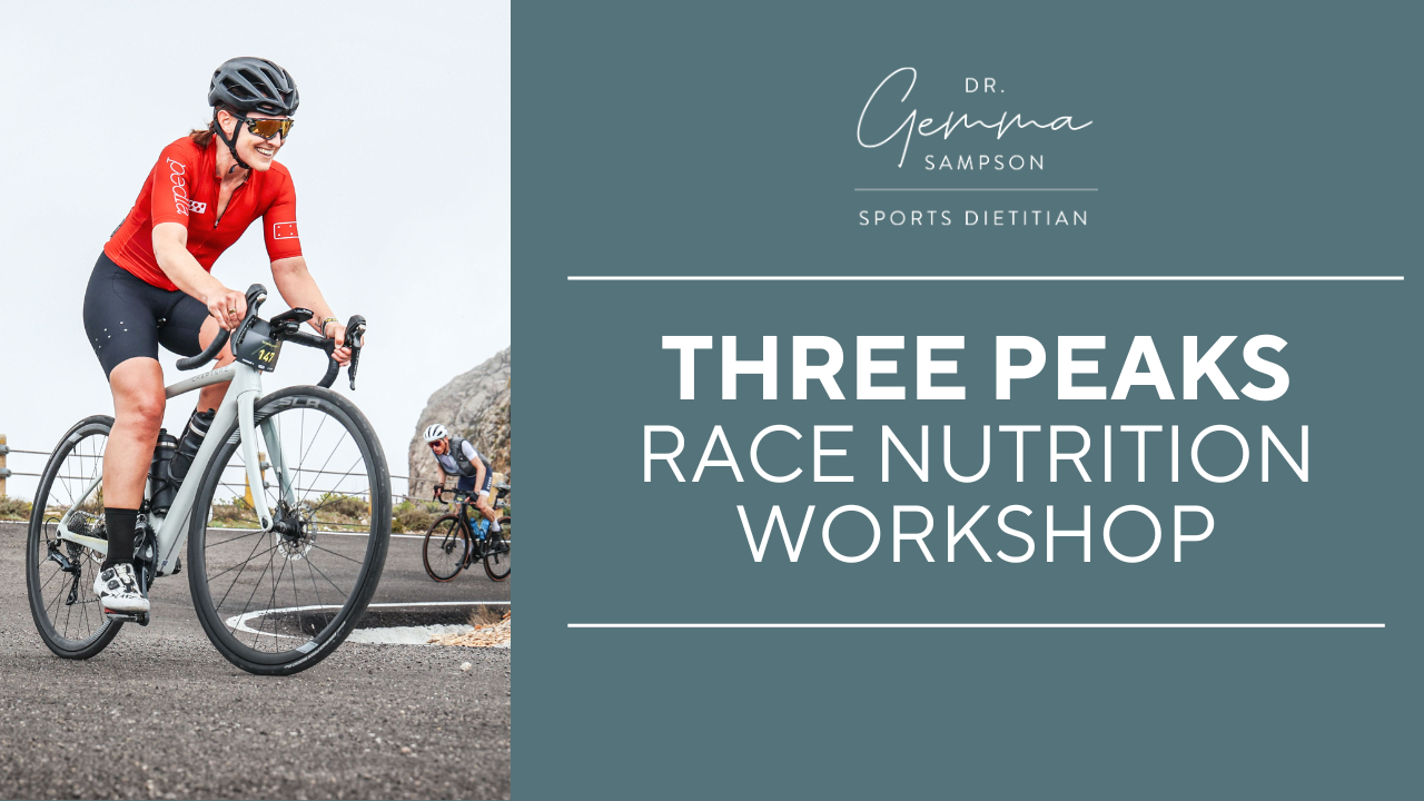 3 Peaks - Race Nutrition Workshop (Online)
