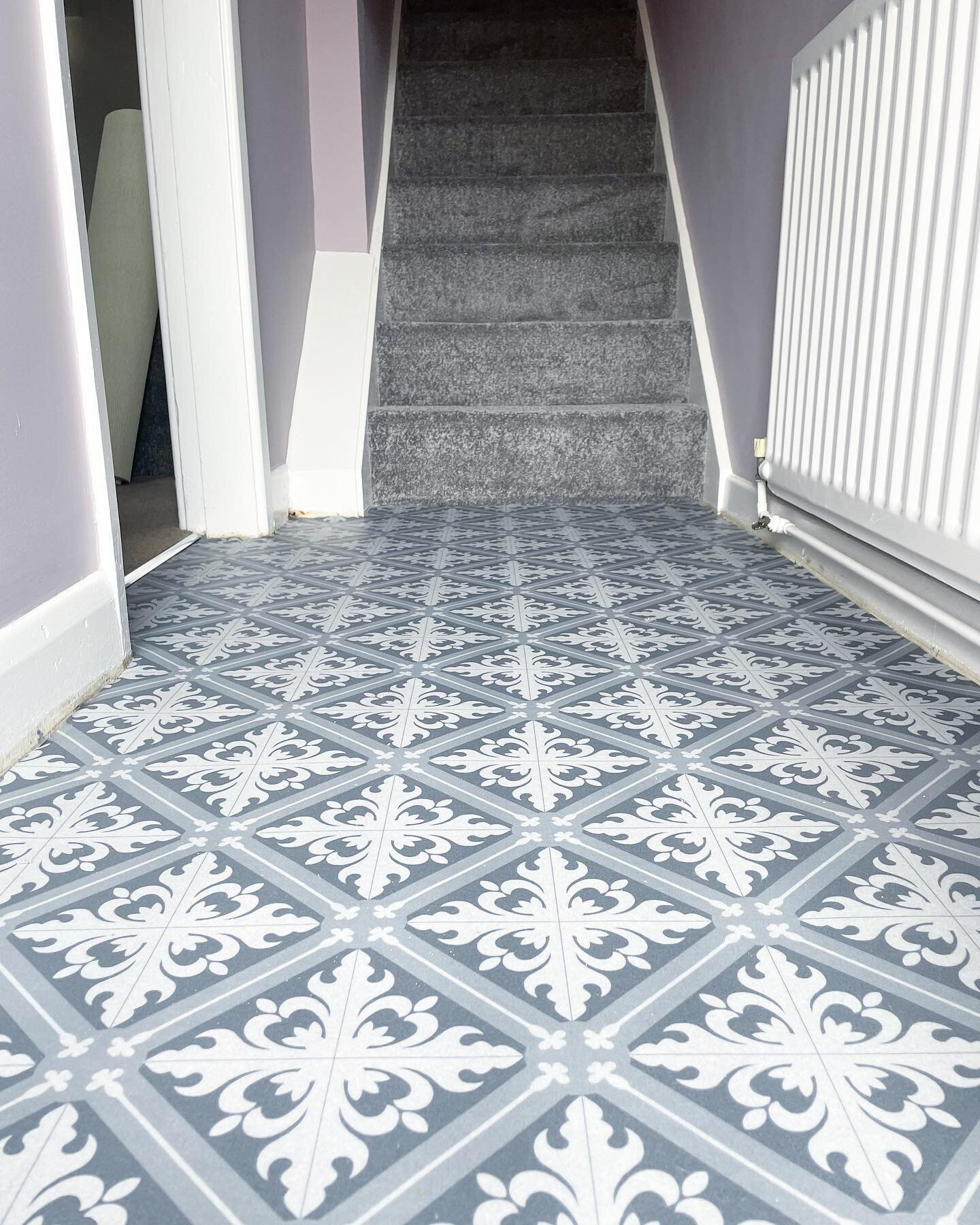 Vinyl from @rhinoflooruk fitted this week as a durable entrance option coupled with Province twist to stairs &amp; landing

____________________________

* Carpets
* LVT
* Laminate 
* Vinyl 
____________________________

* Free Advice &amp; Quotation