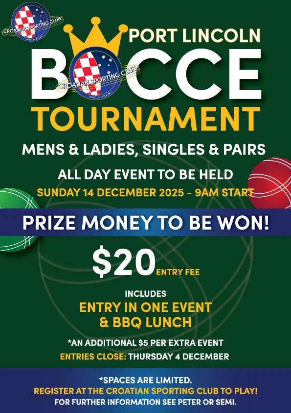 Port Lincoln Bocce Competition