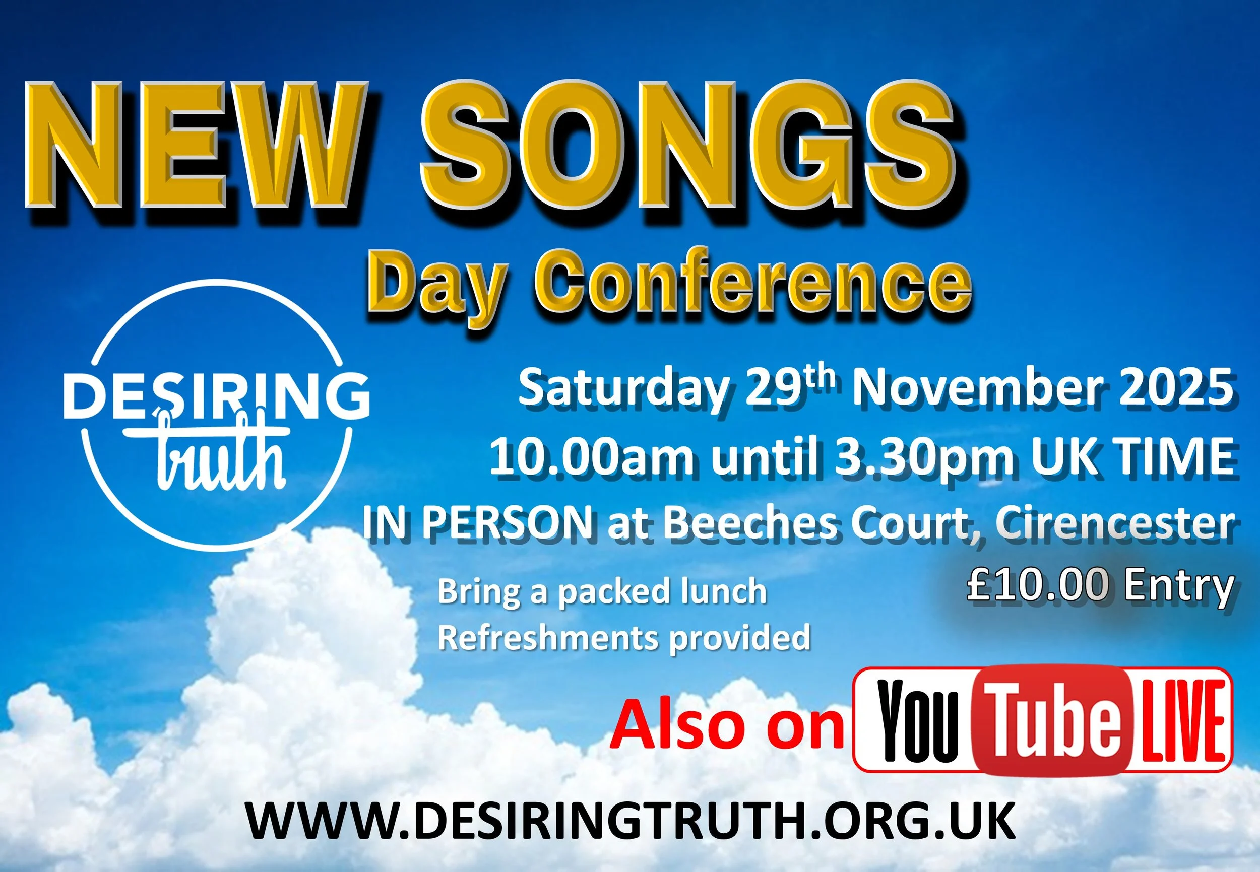 NEW SONGS (Day Conference)