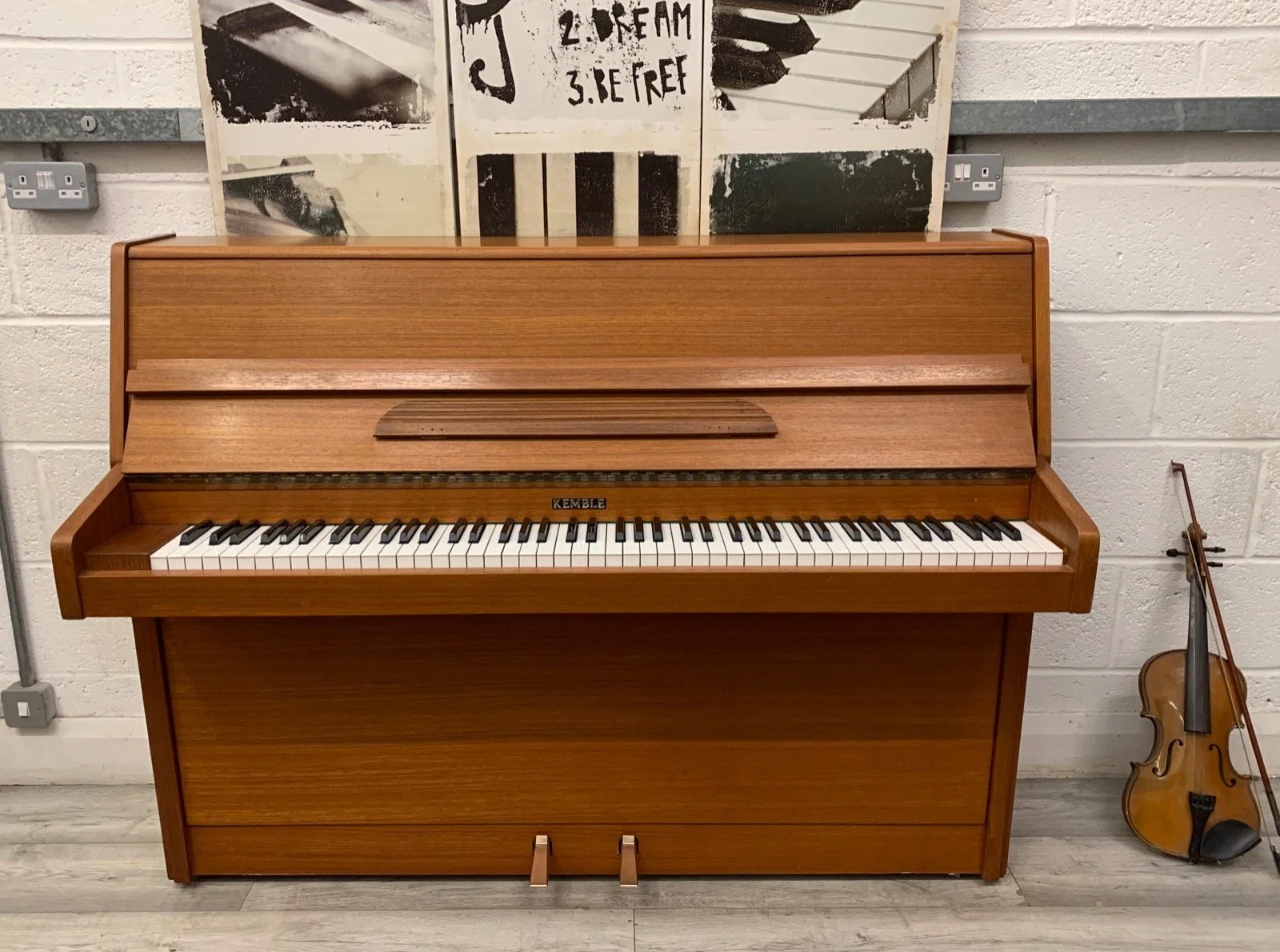 Kemble Concert Pitch Tuned Upright Piano — Pianos Direct