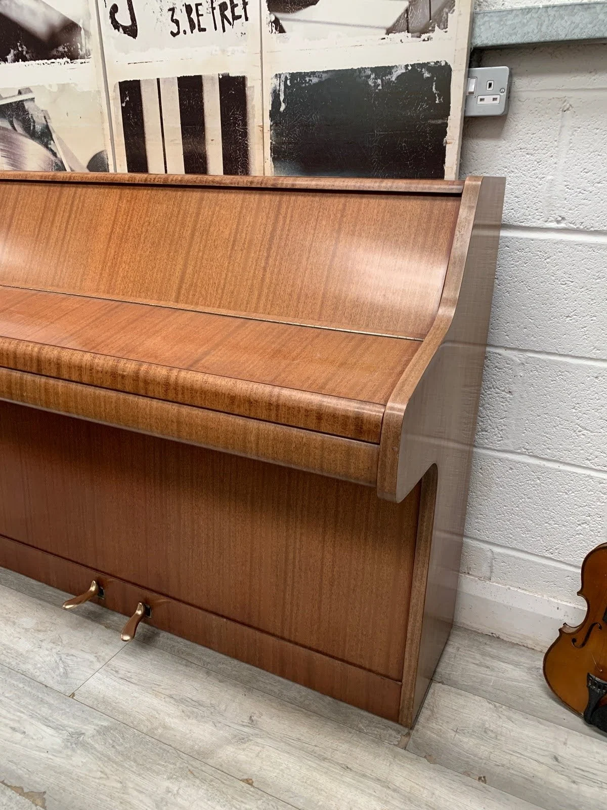 Bentley small modern upright piano — Pianos Direct