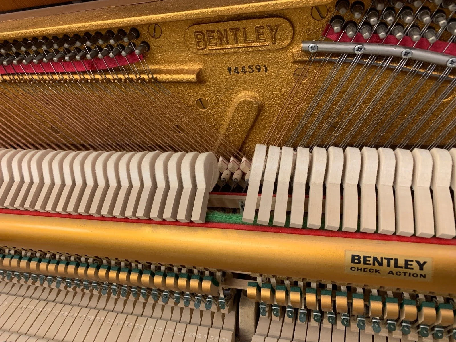 Very Small Immaculate Bentley Upright Piano — Pianos Direct