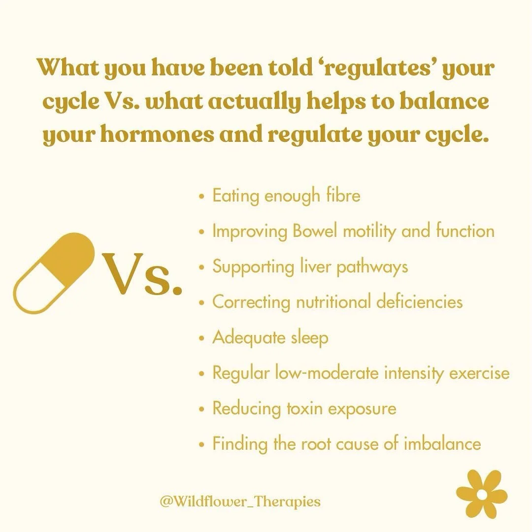 Education around periods and the pill is something that has been lacking in our society, creating many misconceptions and confusion. I often have patients telling me that they were out on the pill to &lsquo;regulate&rsquo; their cycle. This language 