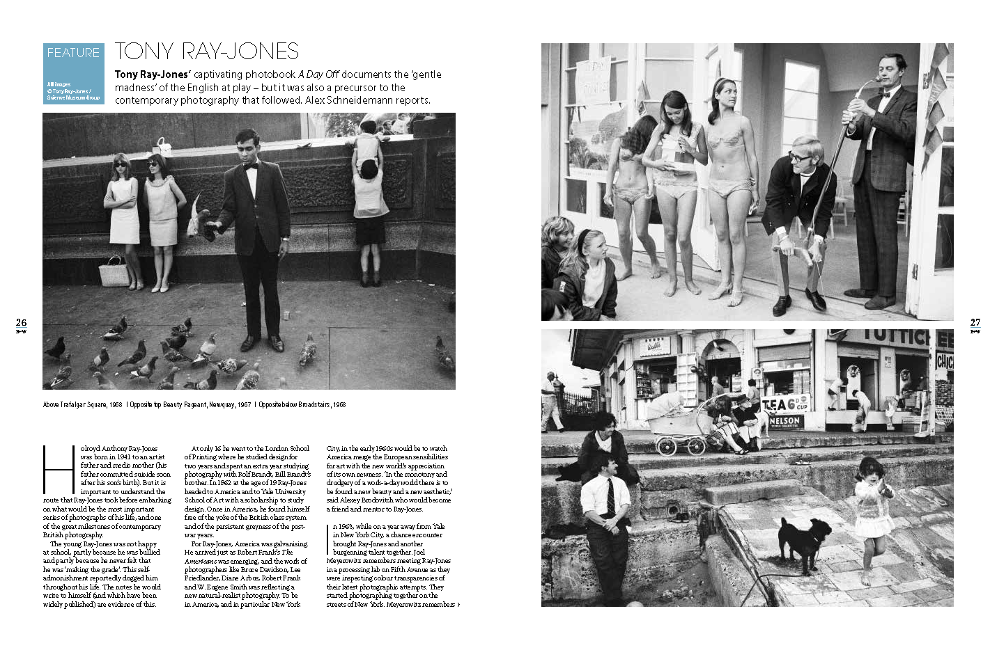 Book Tony Ray Jones A Day Off Alex Schneideman