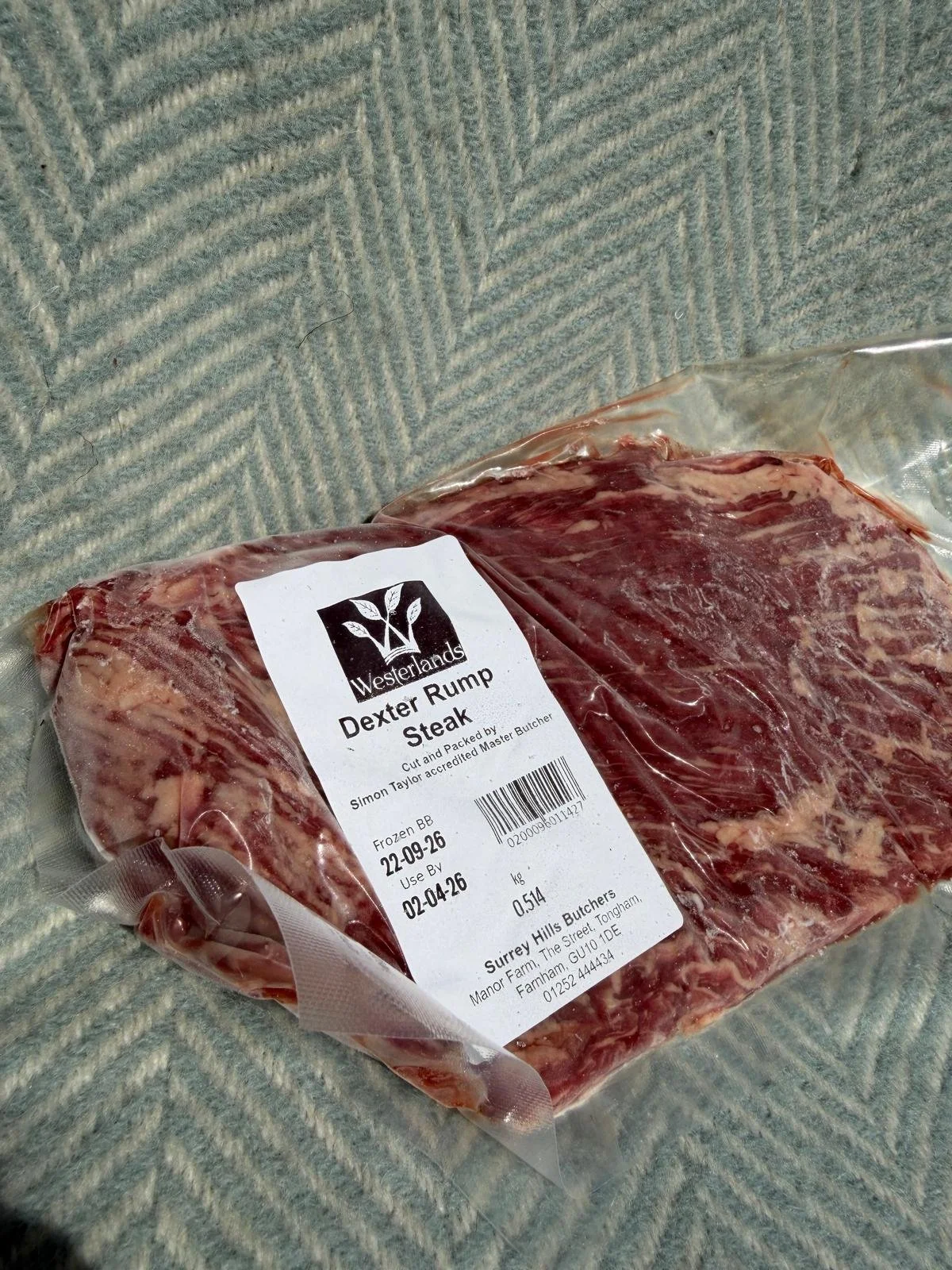 Dexter Beef Rump Steak