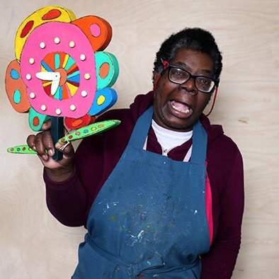 DEBBIE  Debbie loves making boxes and picture frames, she loves cats and her favourite colour is pink.