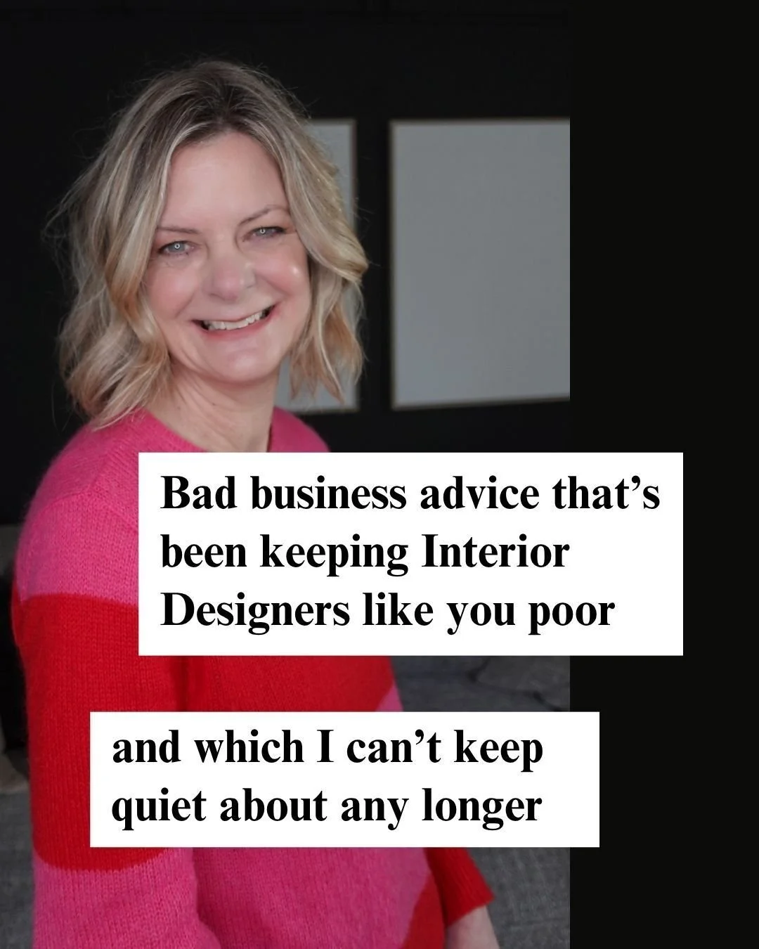 If you were my client, this is what I&rsquo;d tell you to stop doing &mdash; even if it&rsquo;s what every design coach preaches.

Because burning out isn&rsquo;t part of the job description.
There&rsquo;s a smarter way to run your design business.
O