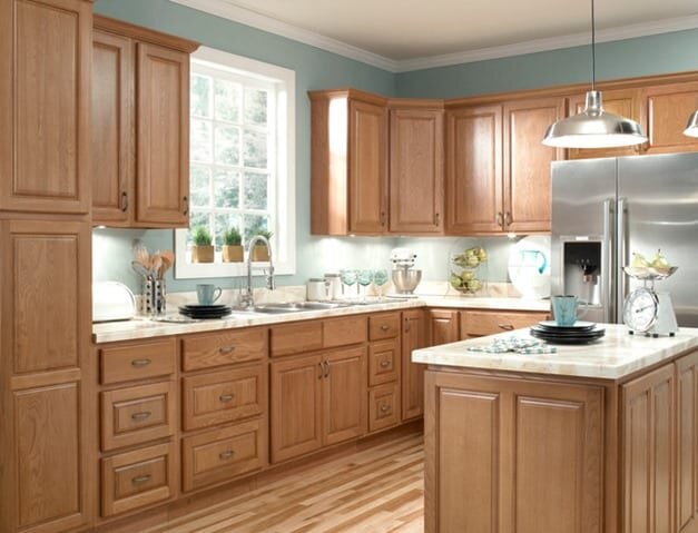 Just My Opinion Kelly Bernier Designs - Kitchen Wall Colours With Oak Cabinets