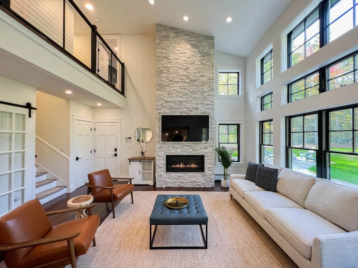Transitional Modern Living Room