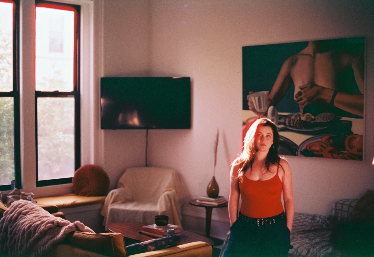 Therese Mulgrew Studio Visit Portra 400 July 22.webp