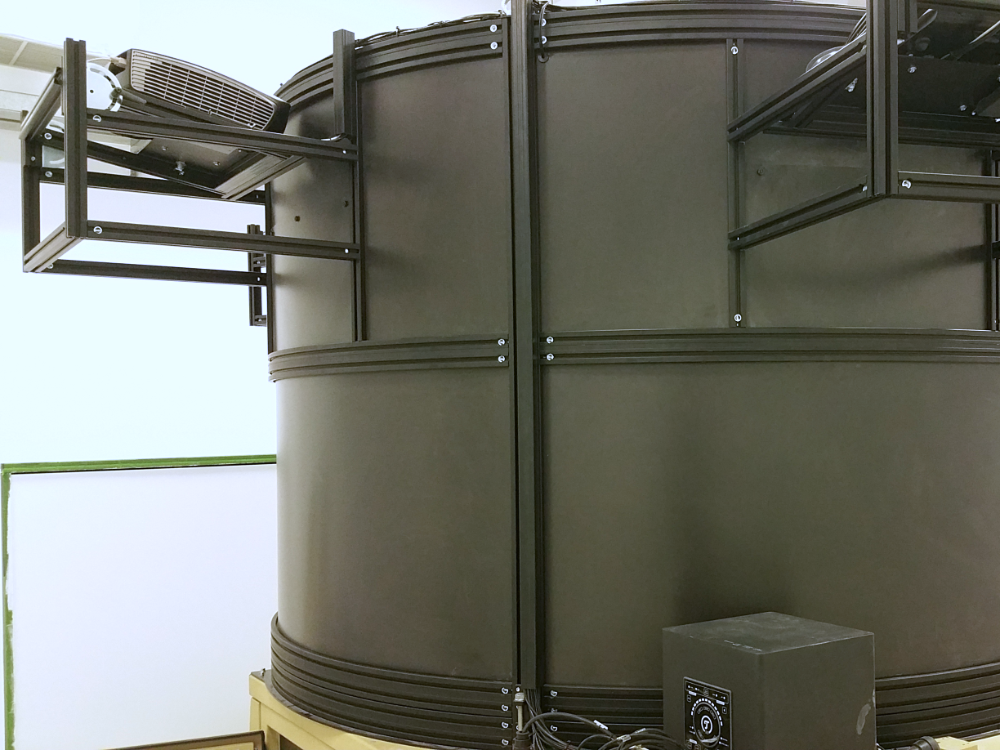 Mounted 360° Projection System (Detail)