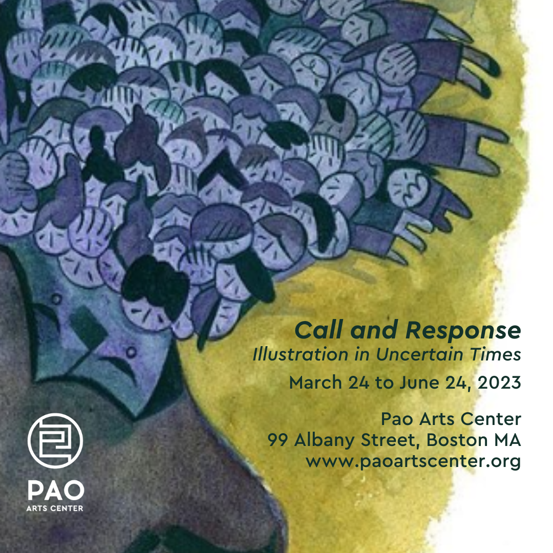 Opening Reception: Workers Statues in Chinatown by Wen-ti Tsen and Call and Response: Illustration in Uncertain Times