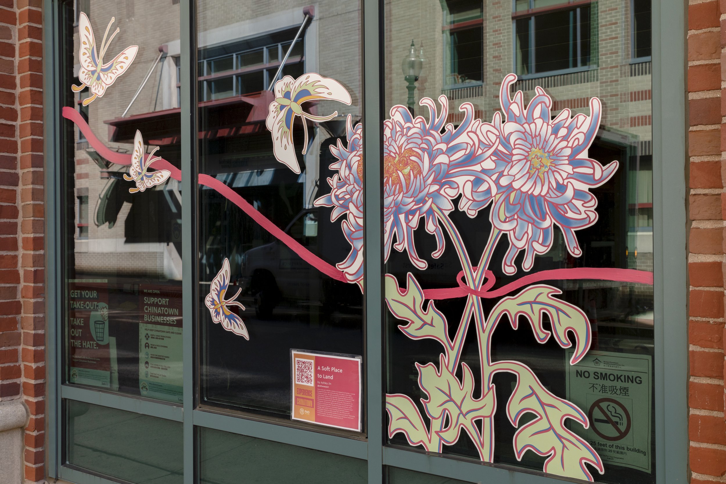 "A Soft Place to Land" by Ashley Jin at Boston Chinatown Neighborhood Center (BCNC)