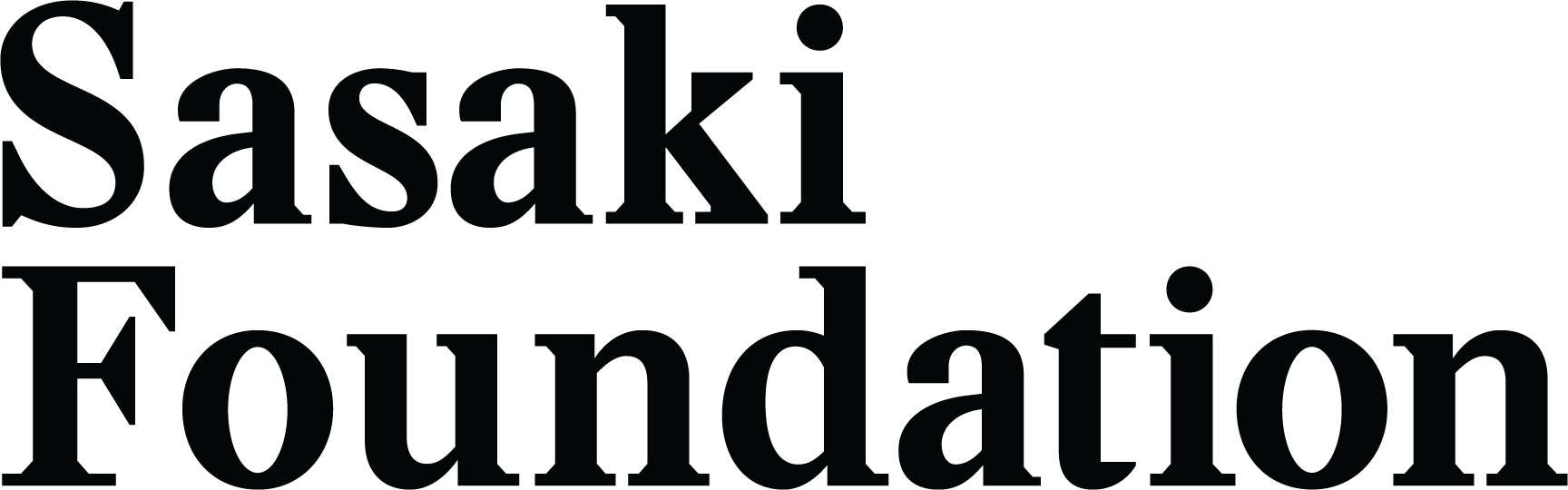 Sasaki Foundation logo black.png