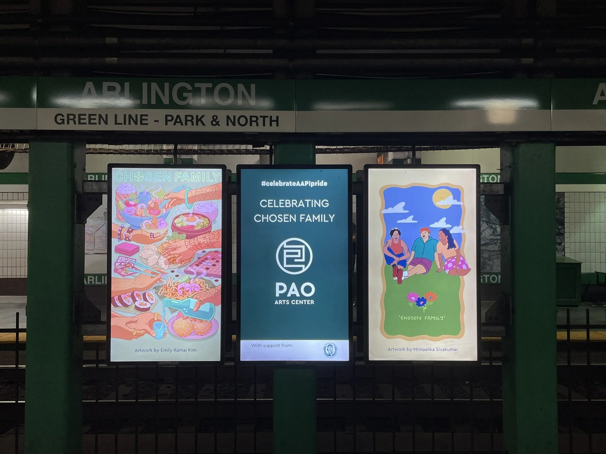 Pao Arts Center Announces MBTA Campaign in Celebration of Pride Month