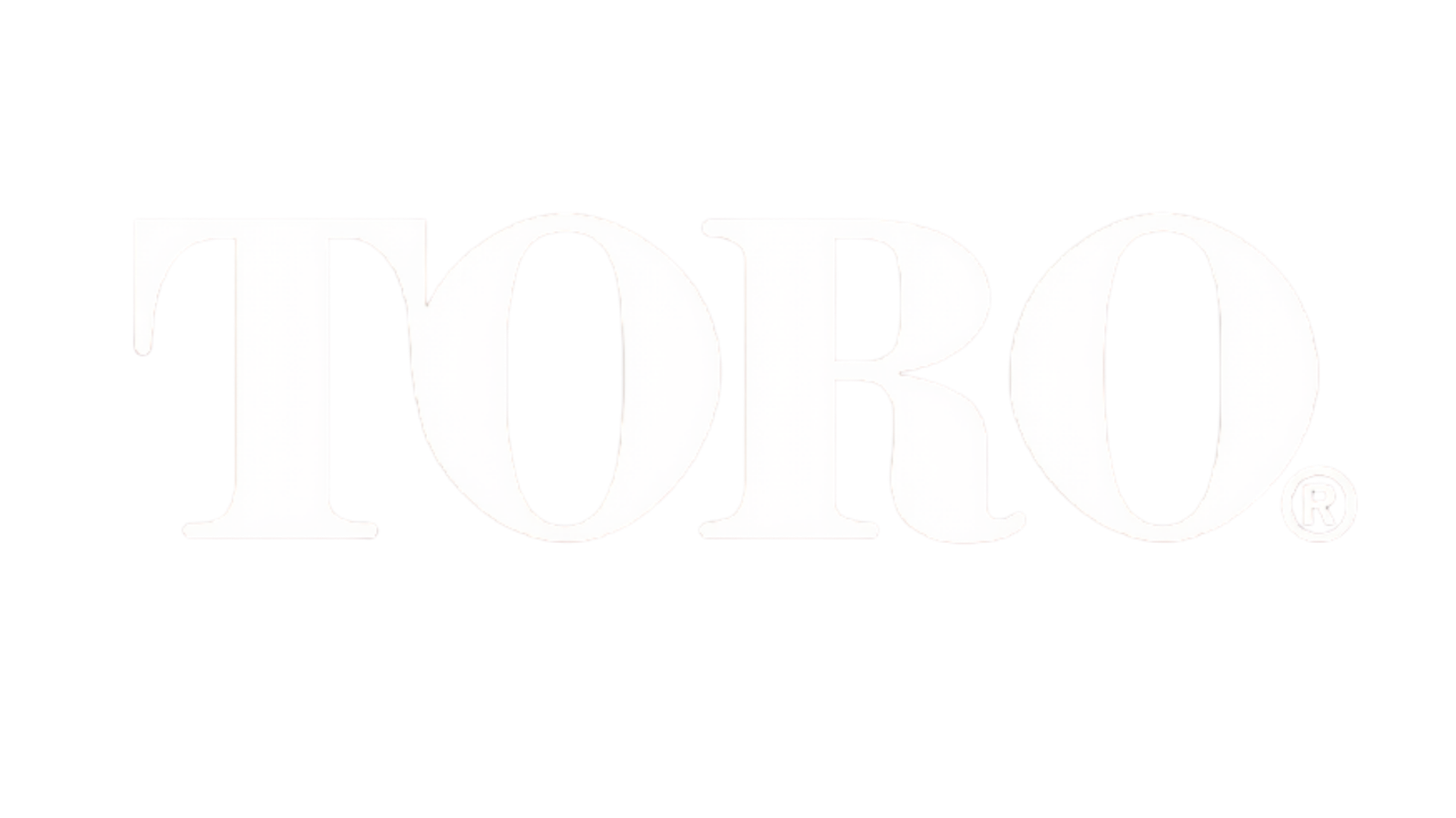 White logo for The Toro Company