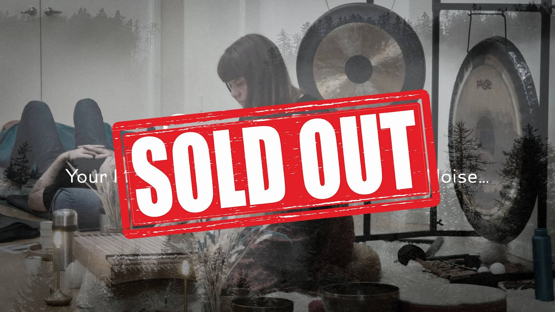 Gong Bath , Home Studio - SOLD OUT
