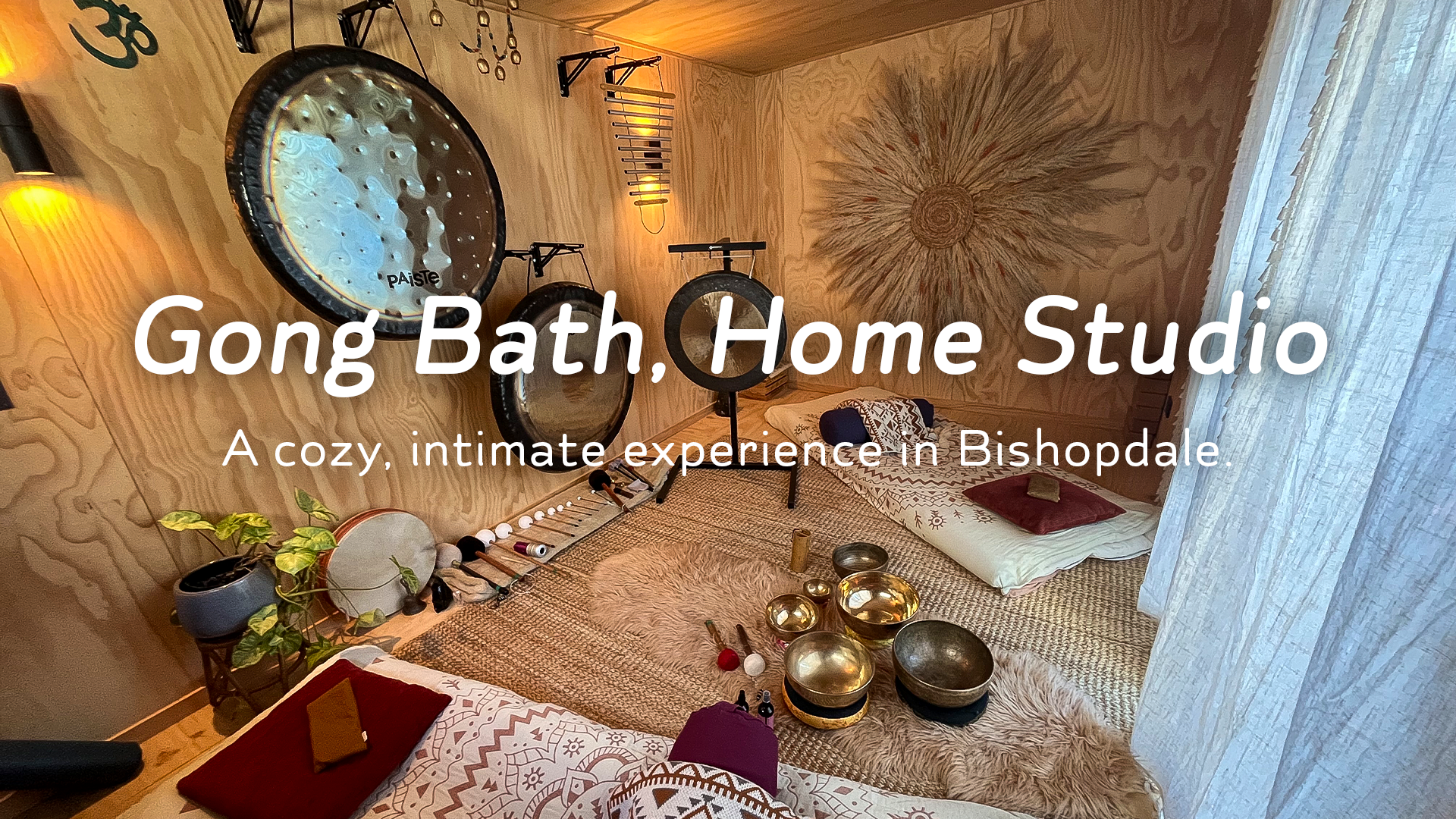 Gong Bath , Home Studio