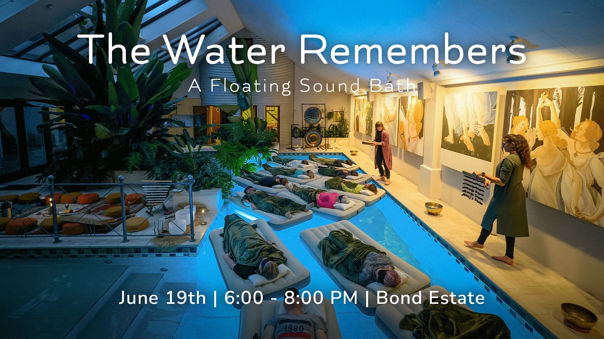 The Water Remembers: A Floating Sound Bath