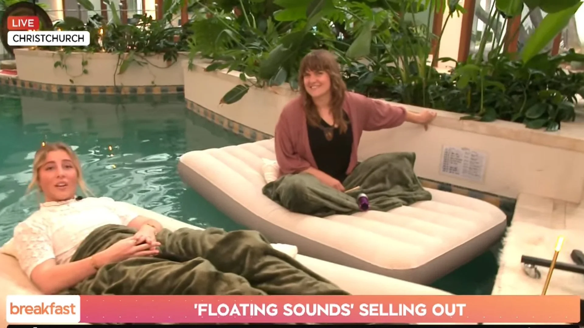 We Took Sound to the Water — Live on TVNZ Breakfast