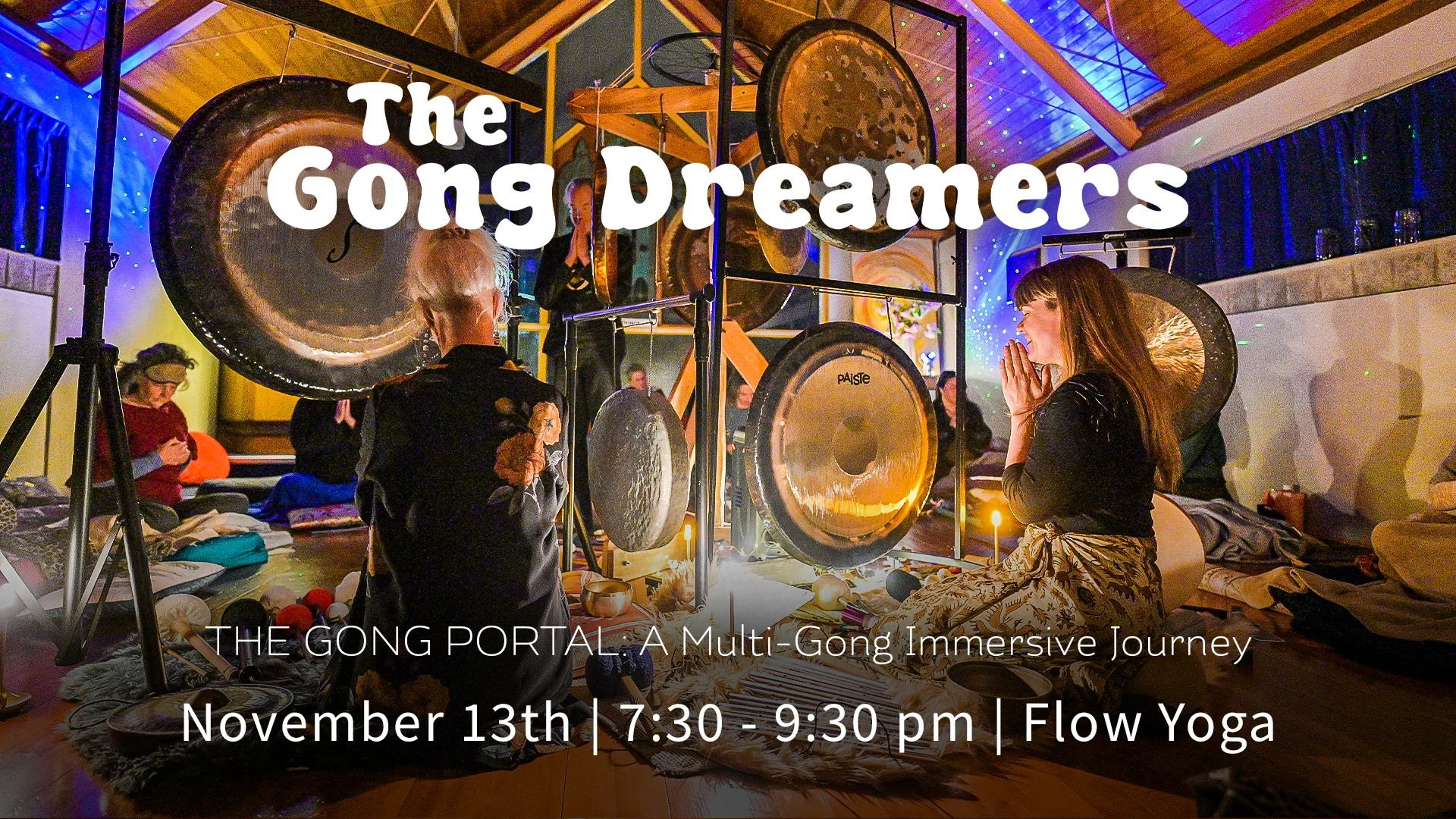 The Gong Portal: A Multi-Gong Immersive Journey w/ The Gong Dreamers