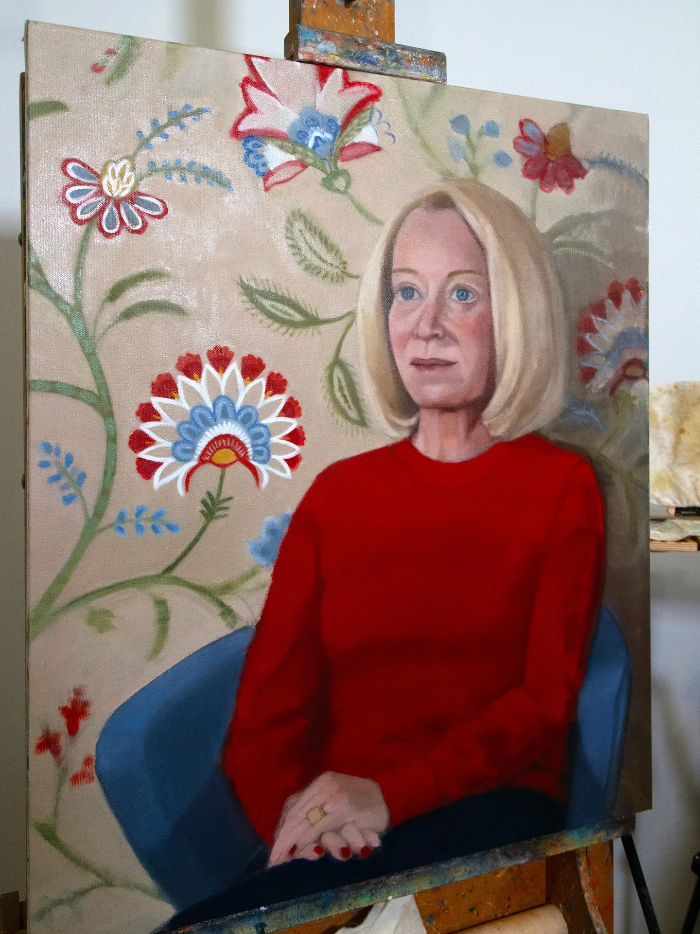 In progress ~ an oil portrait that&rsquo;s been with me since November.

Painted mostly from life, then slowly carried further in the studio.

Portraits are some of the most challenging subjects to capture ~ they ask more of you, pushing you to fully