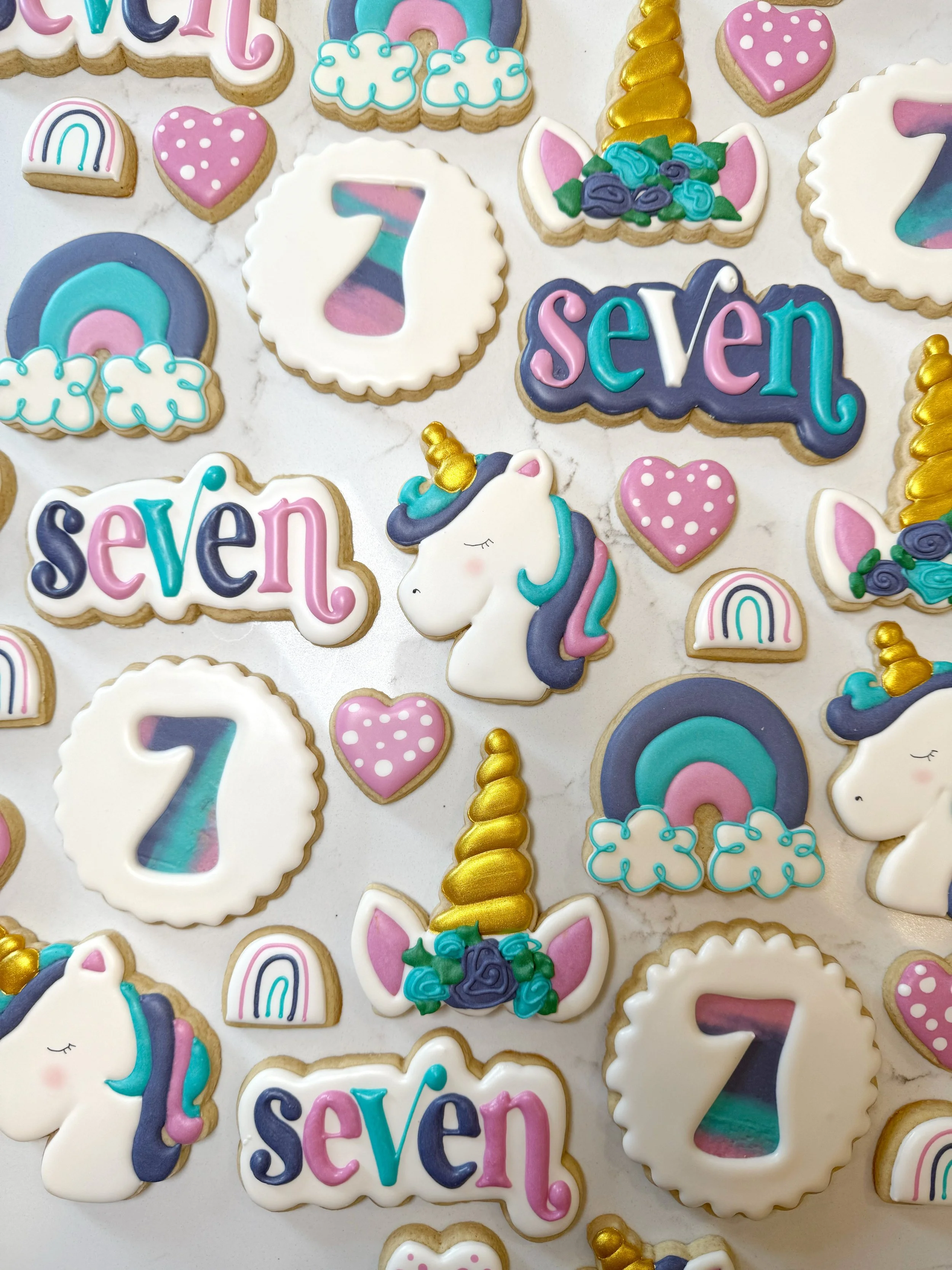 "Unicorn" | 7th Birthday Favor