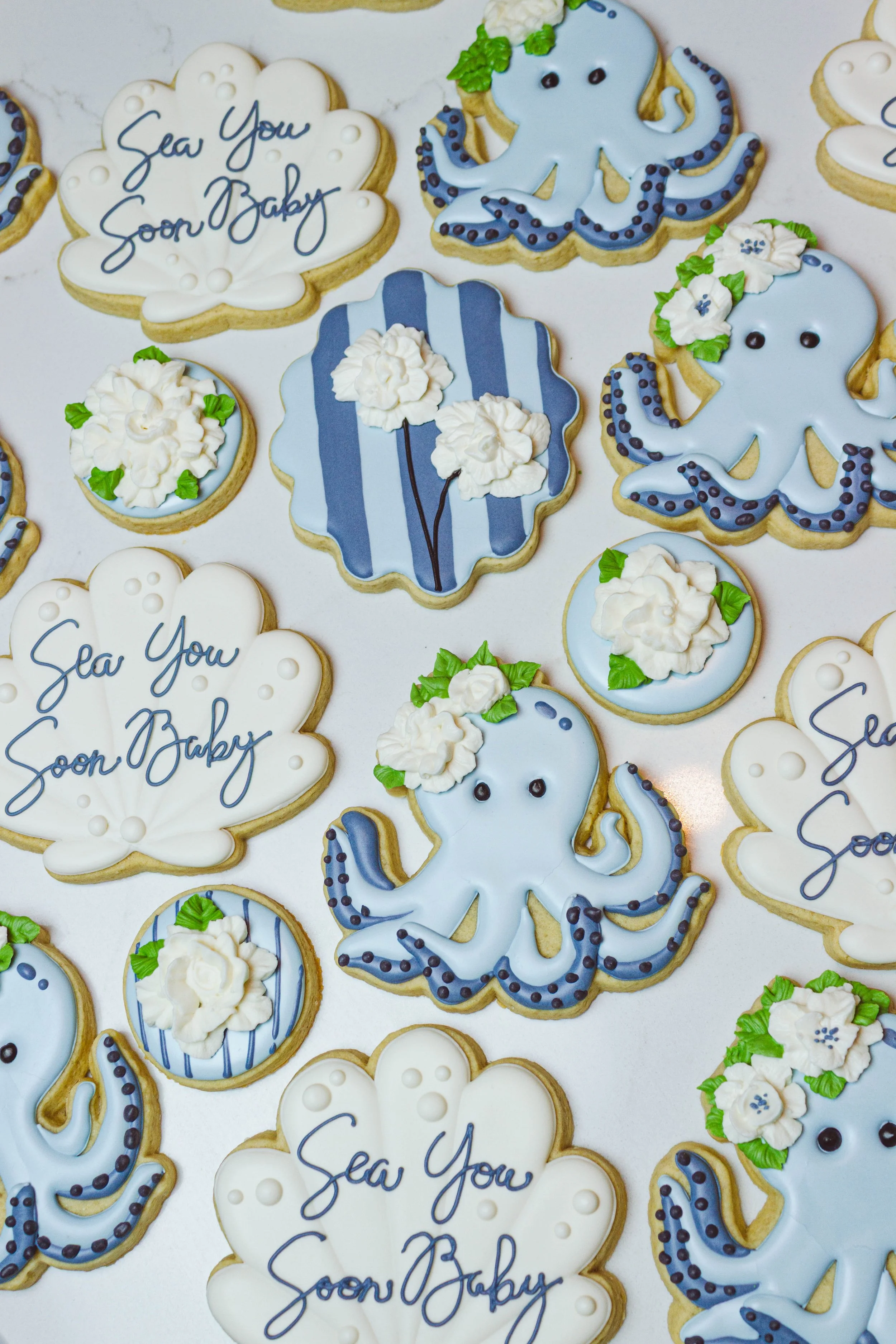 "Sea You Soon Baby" | Baby Shower | Designer Dozen + Minis