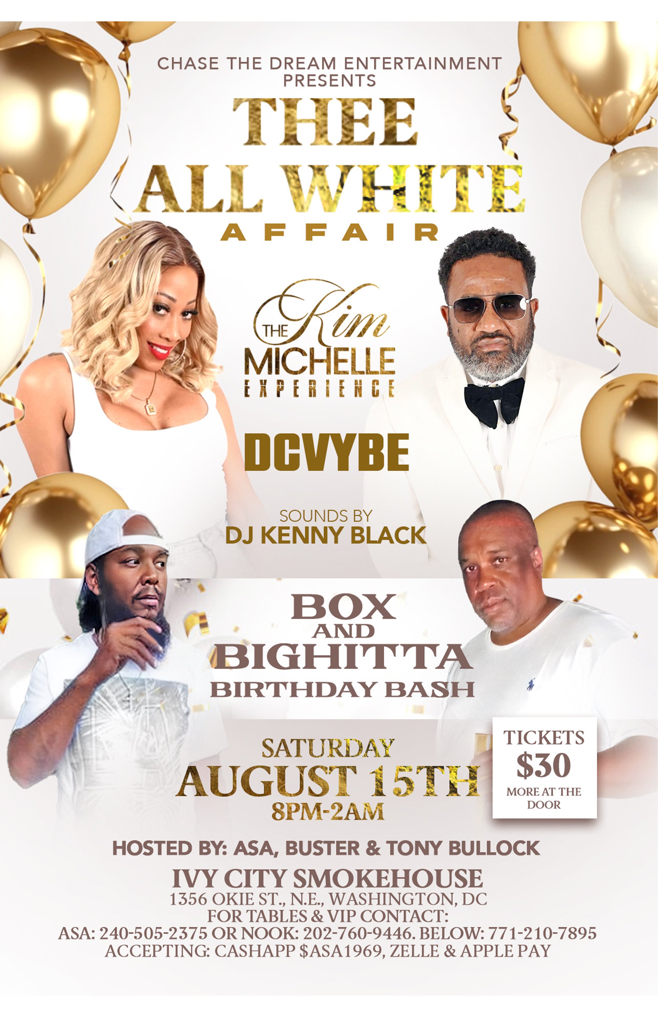 DCVYBE - THE ALL WHITE AFFAIR