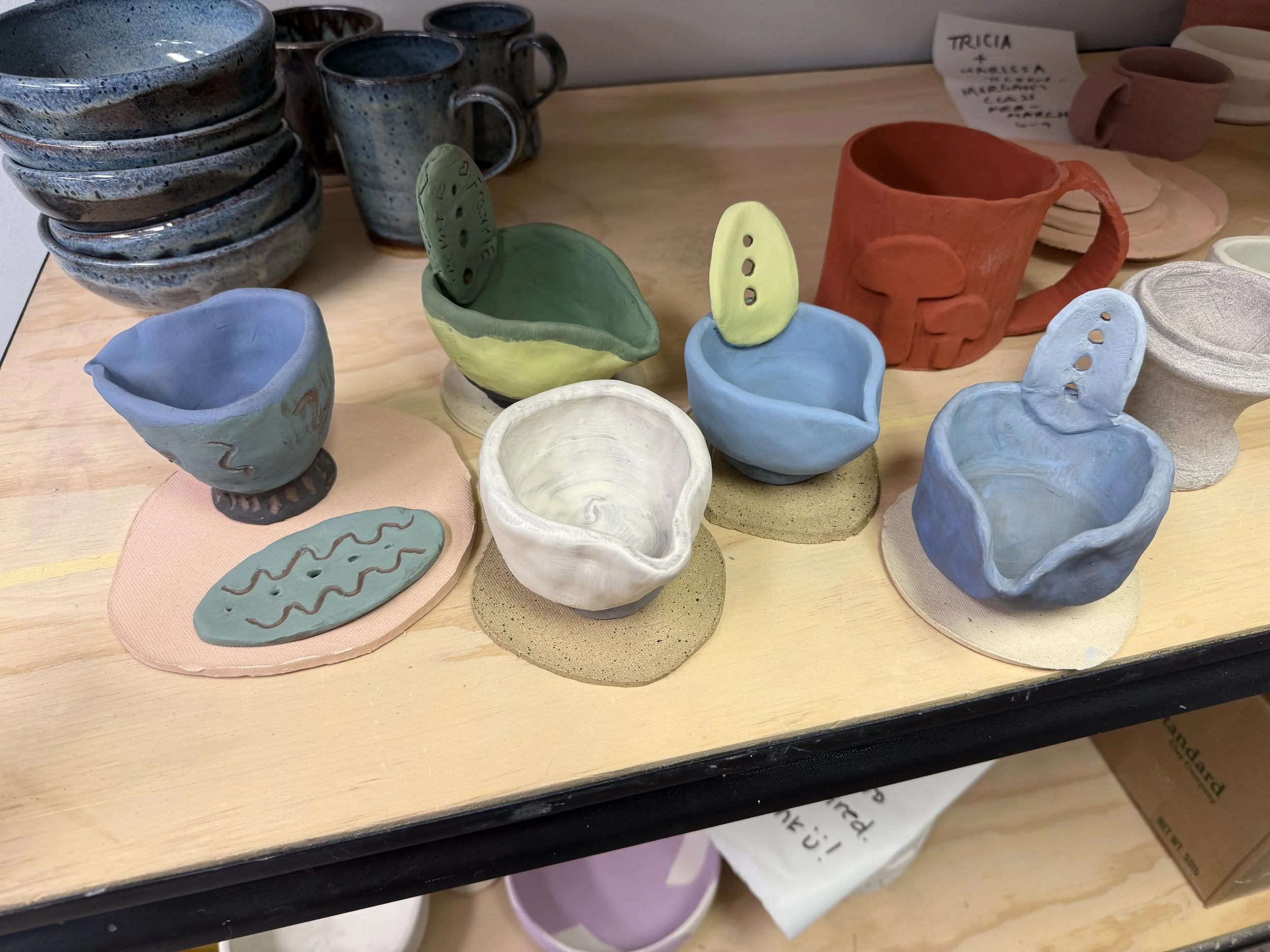Ceramic Herb Stripper and Colander Workshop / May 8