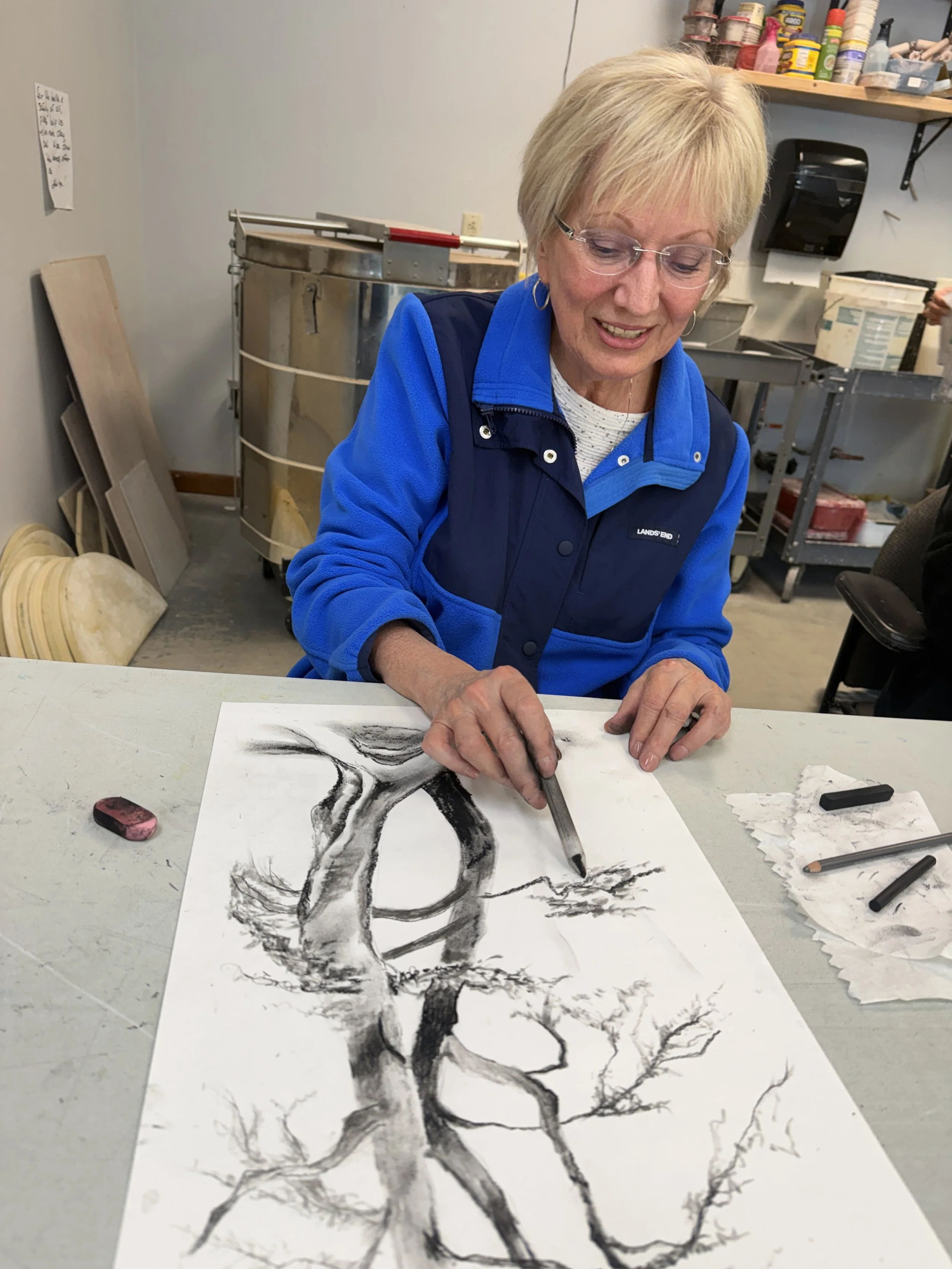 Intro to Drawing with Charcoal/ October 7- 28