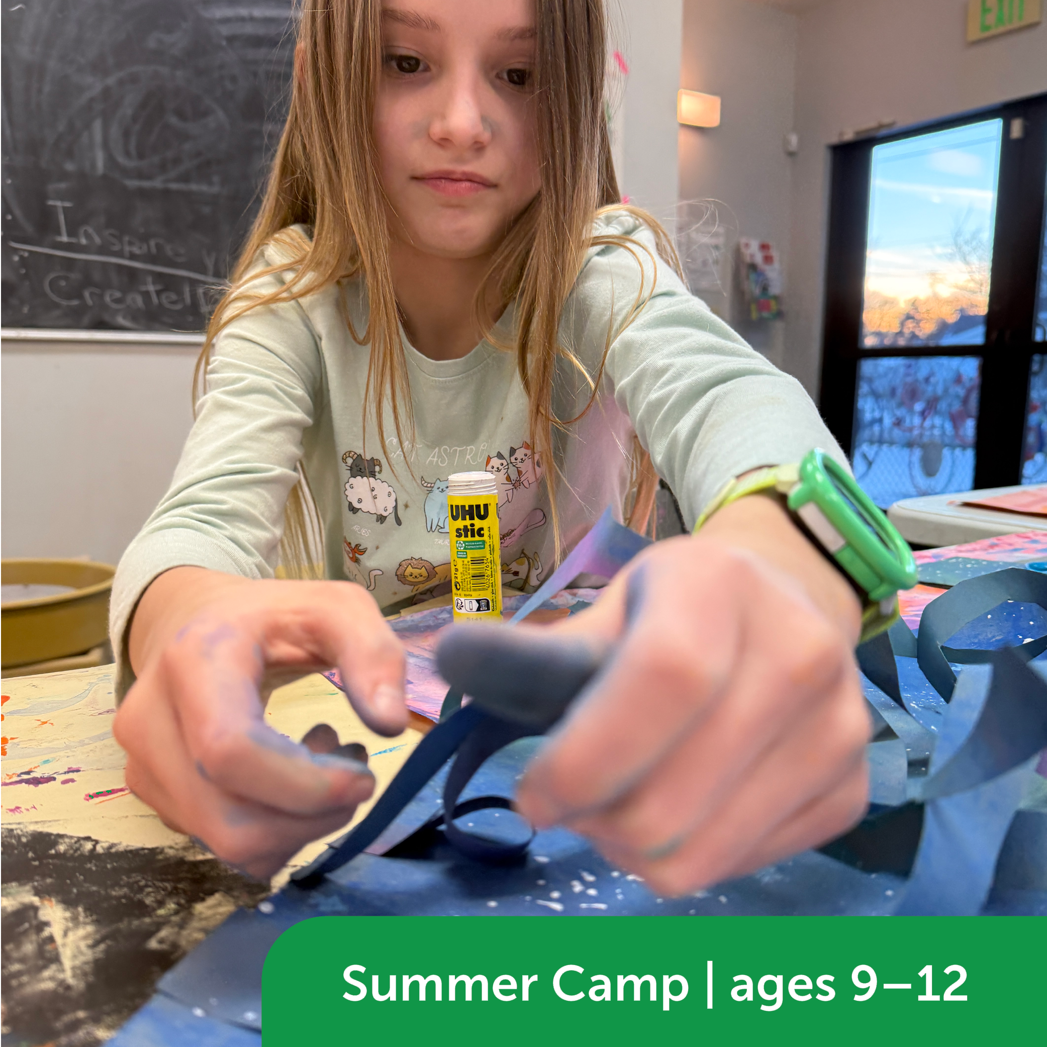 Summer Art Camp: Kinetic Creations: Mobile + Sculpture / June 22-26