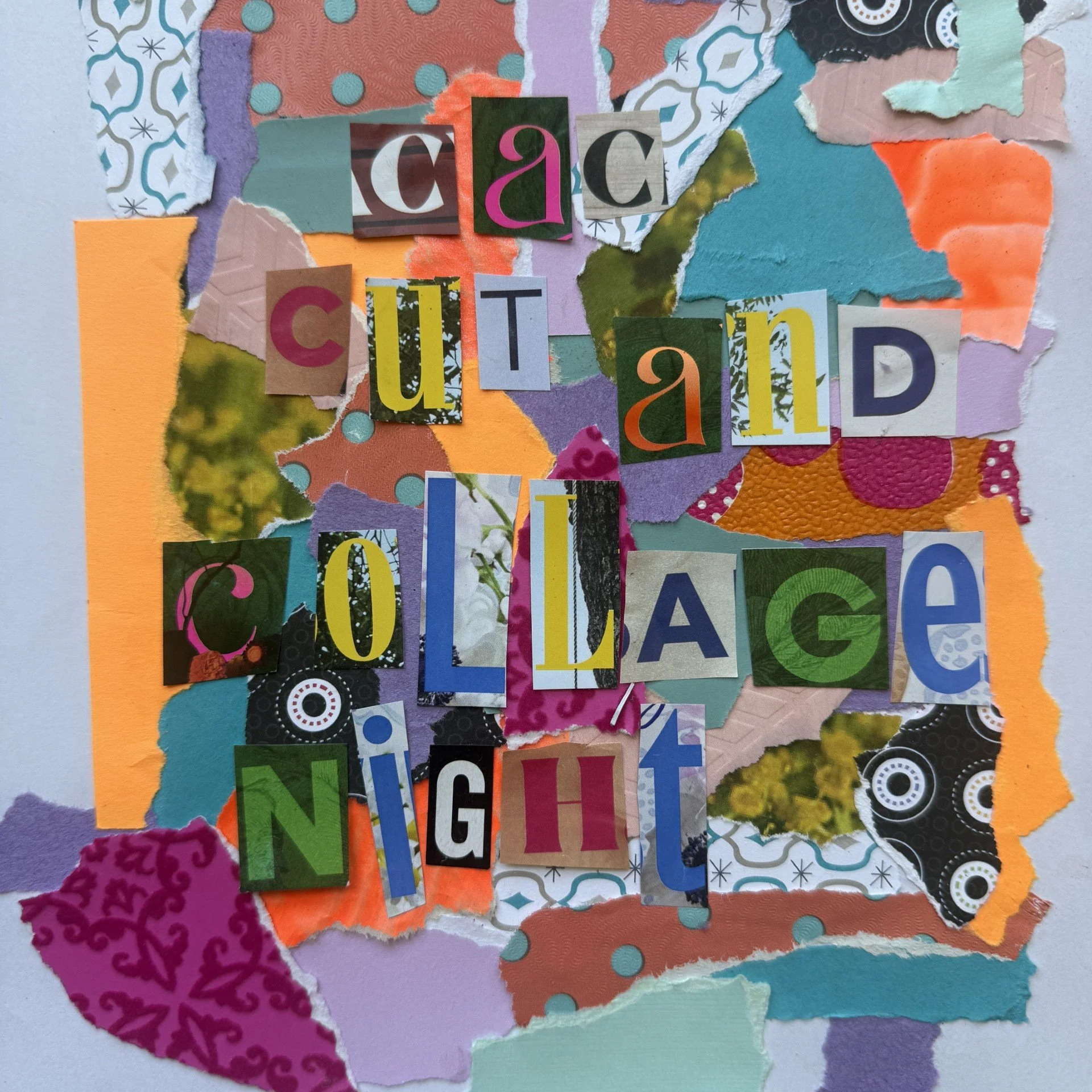 CAC Cut + Collage Night / Sept 4