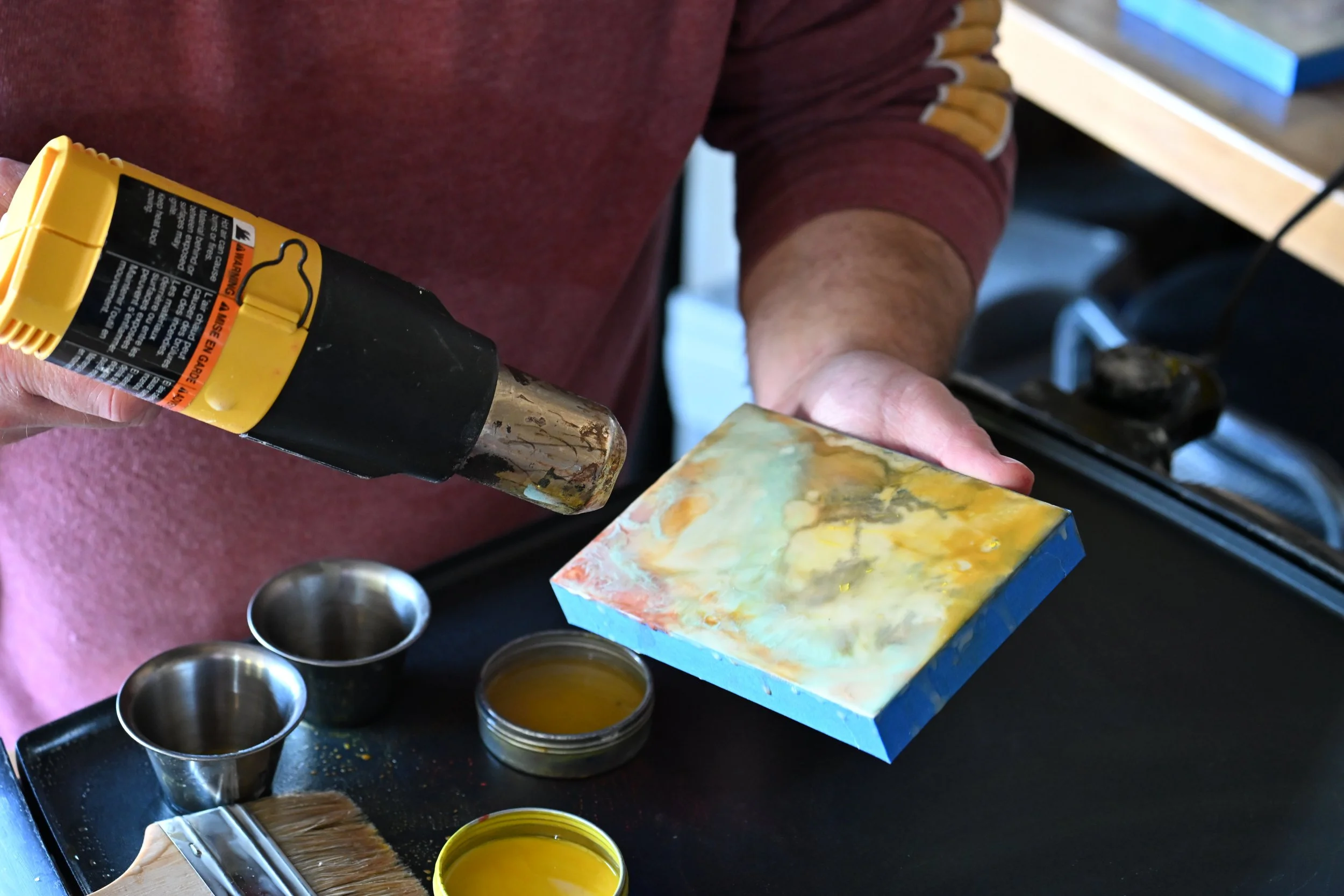 Intro to Encaustic Art / May 13 - June 4