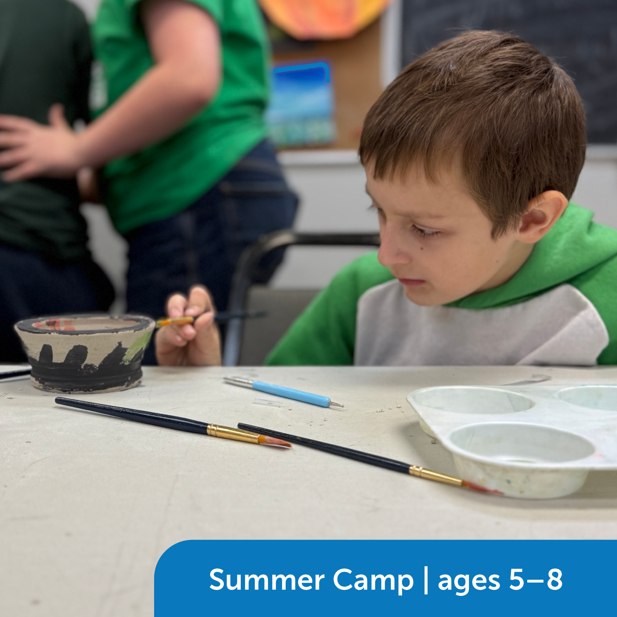 Summer Art Camp: Mud Makers: Ceramics + Sculpture/ July 6-10