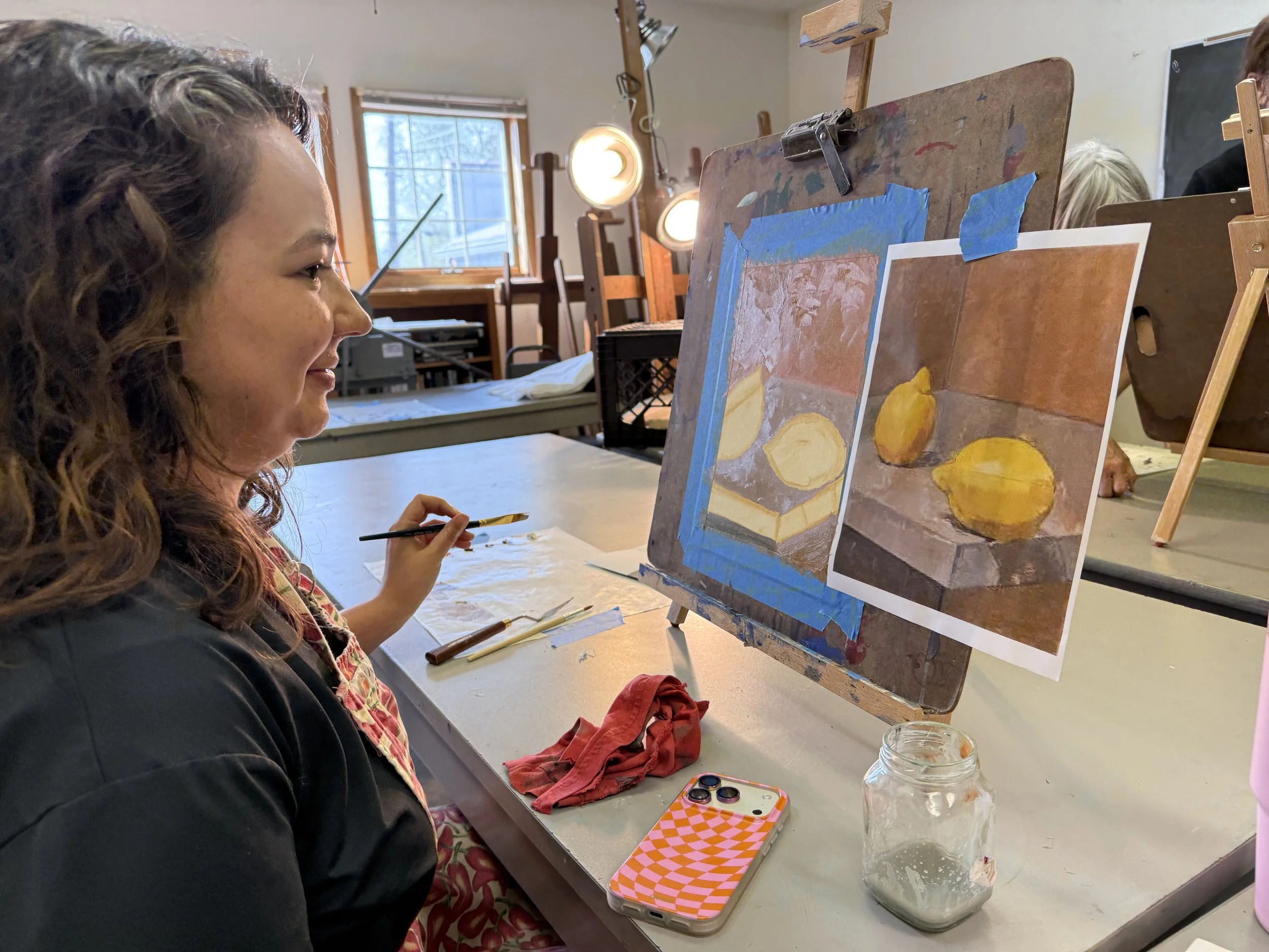 Beginner Oil Painting / July 13- August 3